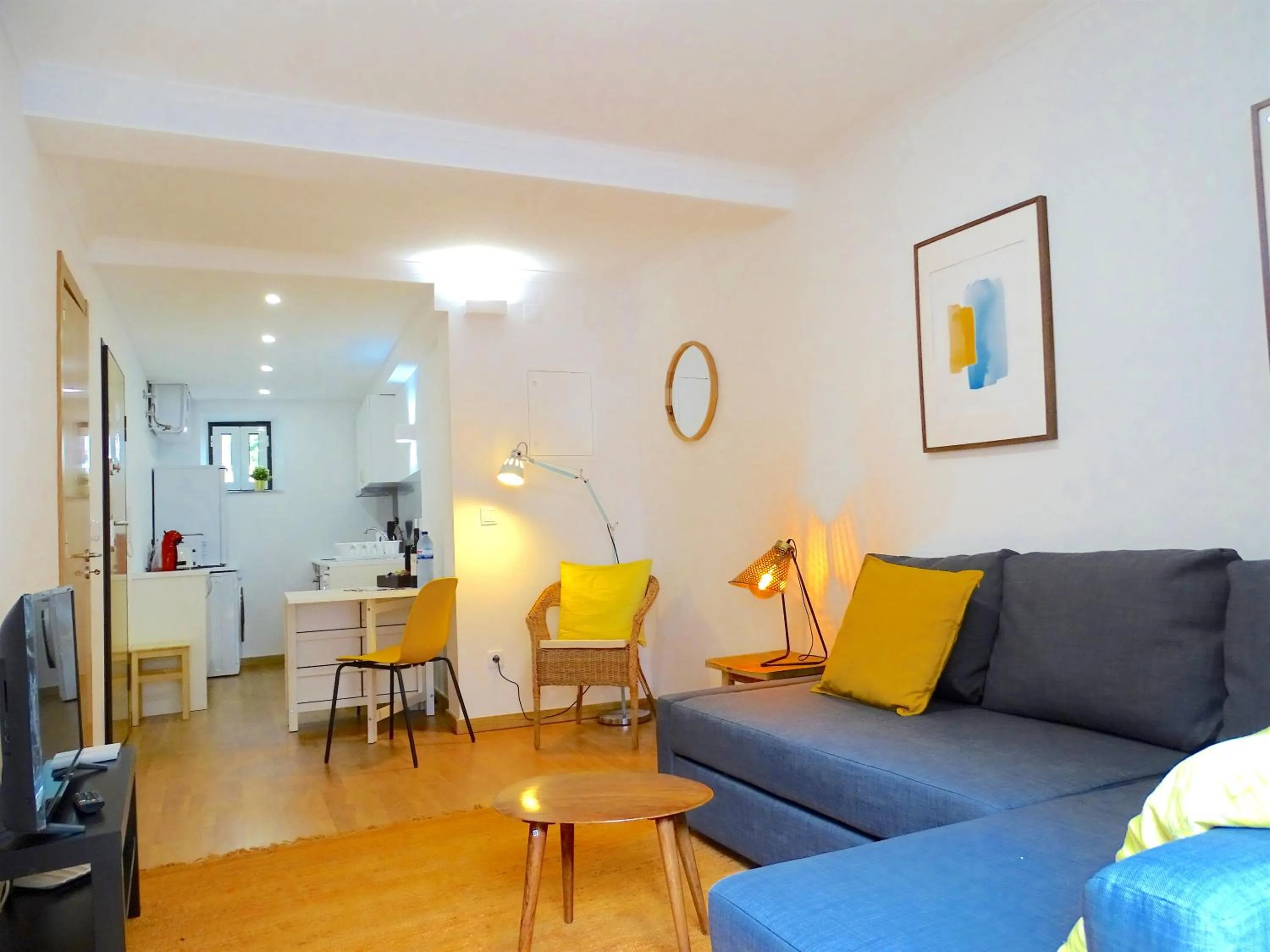 Living room in Apartments Center Lisboa