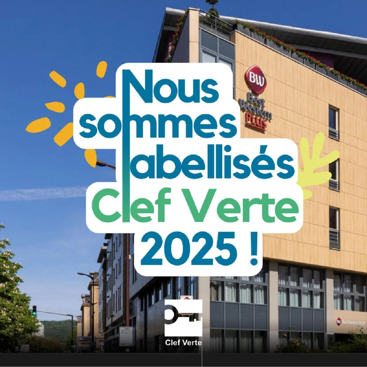 Property building in Best Western Plus Thionville Centre