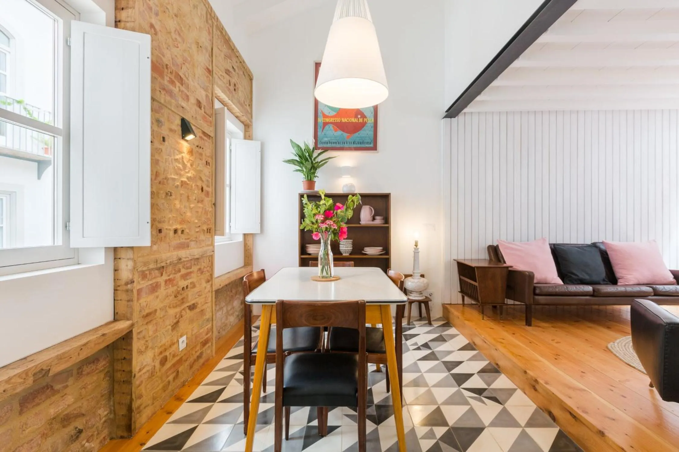 Living room in Patio São Vicente