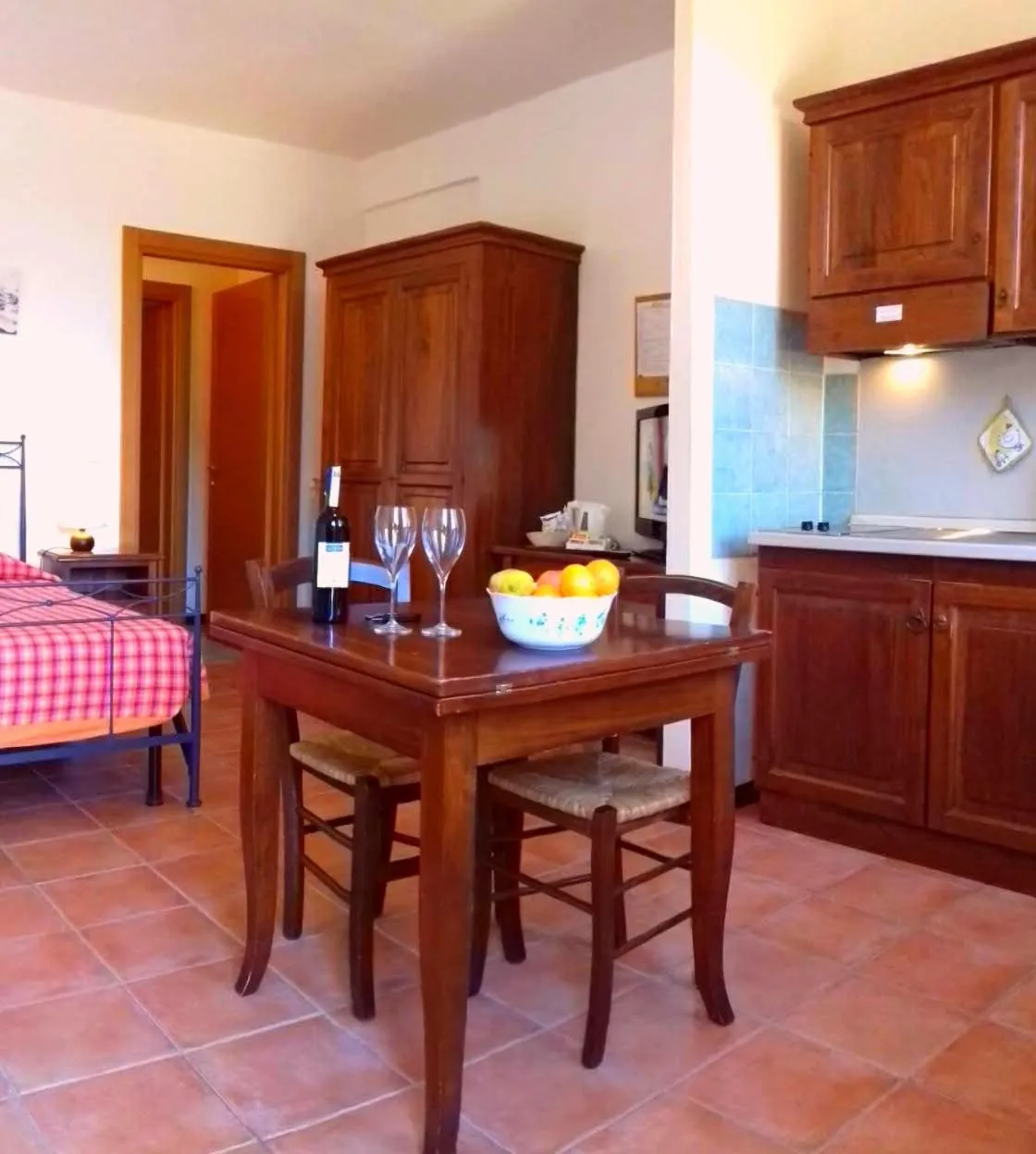 Dining area in Residence Le Meridiane