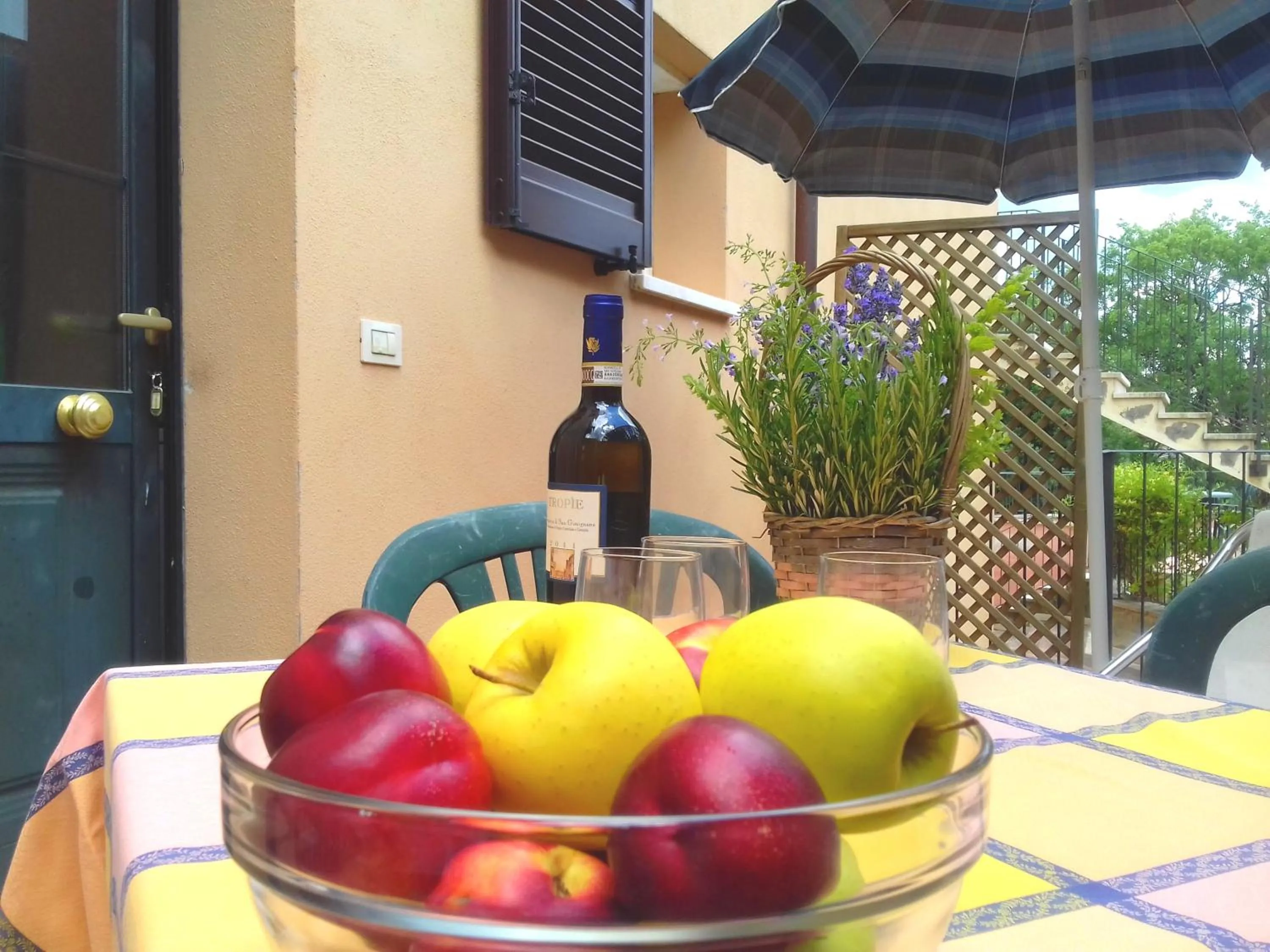 Patio in Residence Le Meridiane