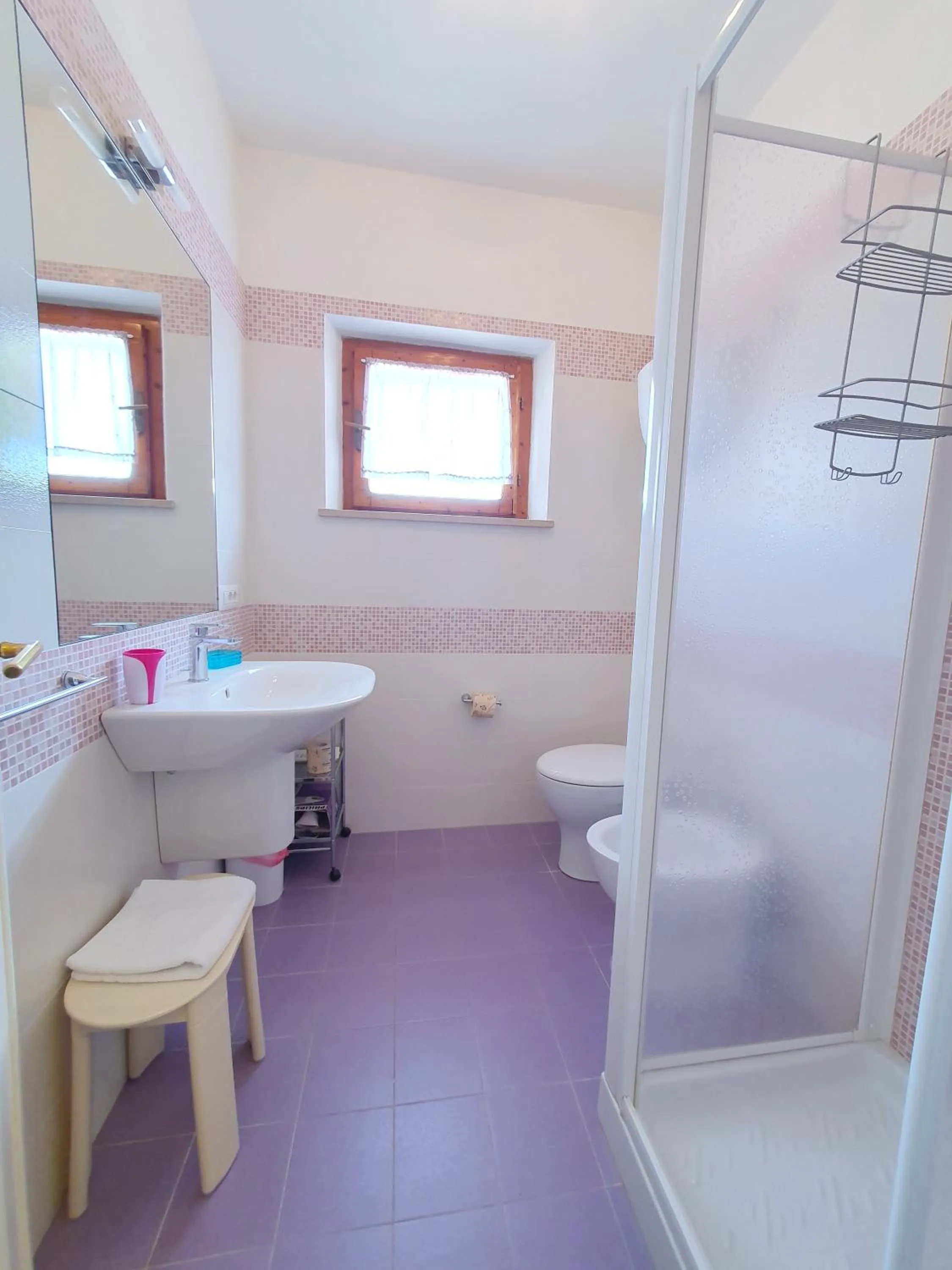 Bathroom in Residence Le Meridiane