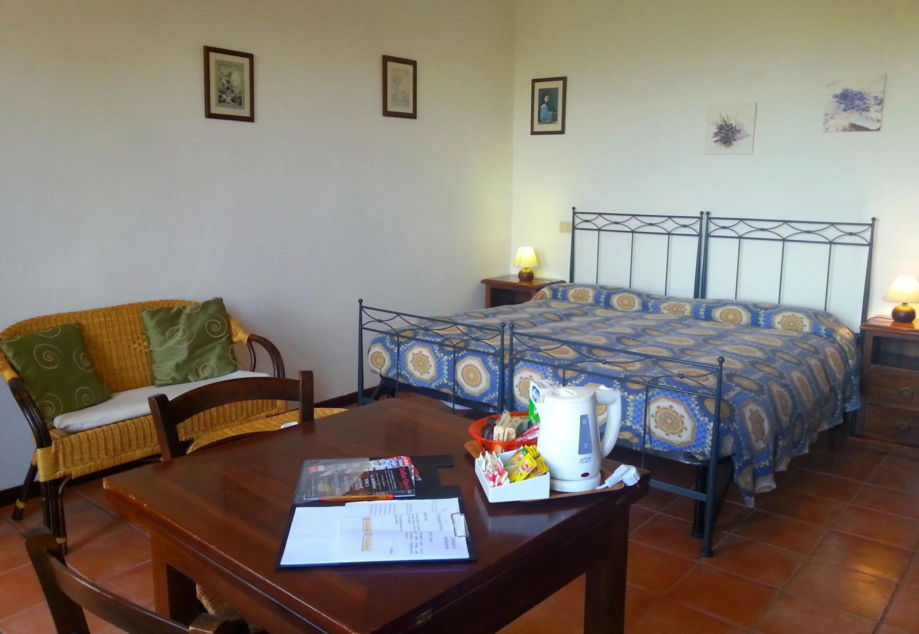 Bedroom, Bed in Residence Le Meridiane