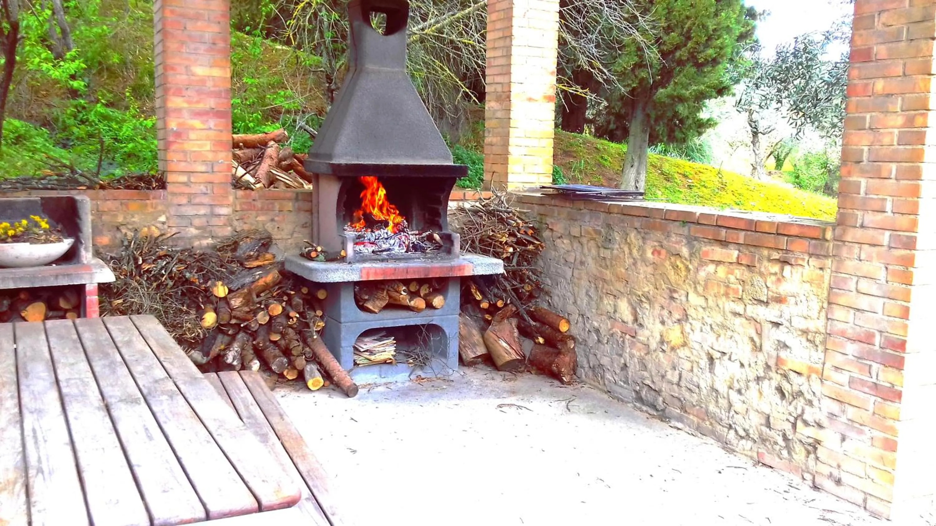 BBQ facilities in Residence Le Meridiane