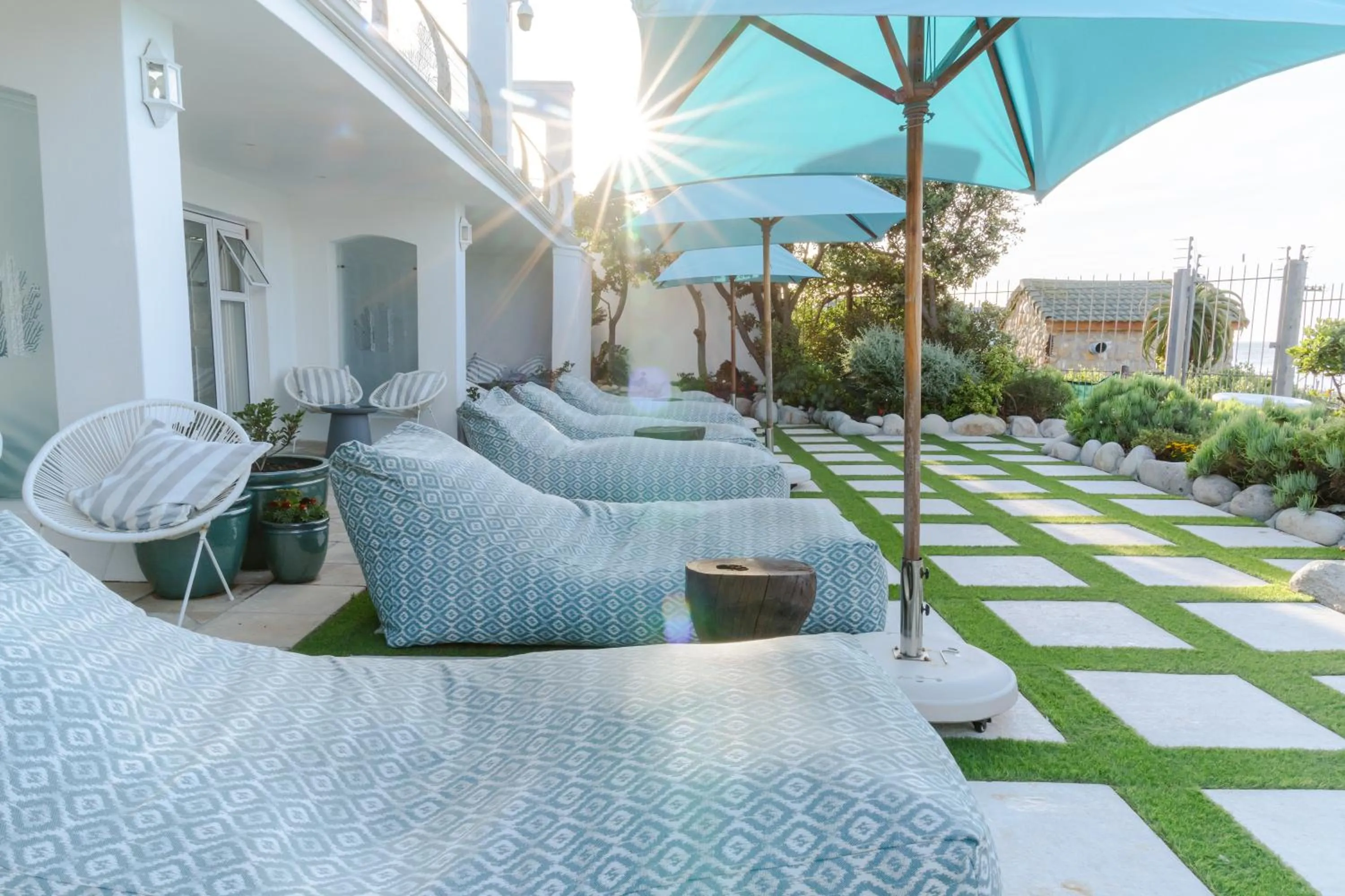 sunbed in Last Word Long Beach