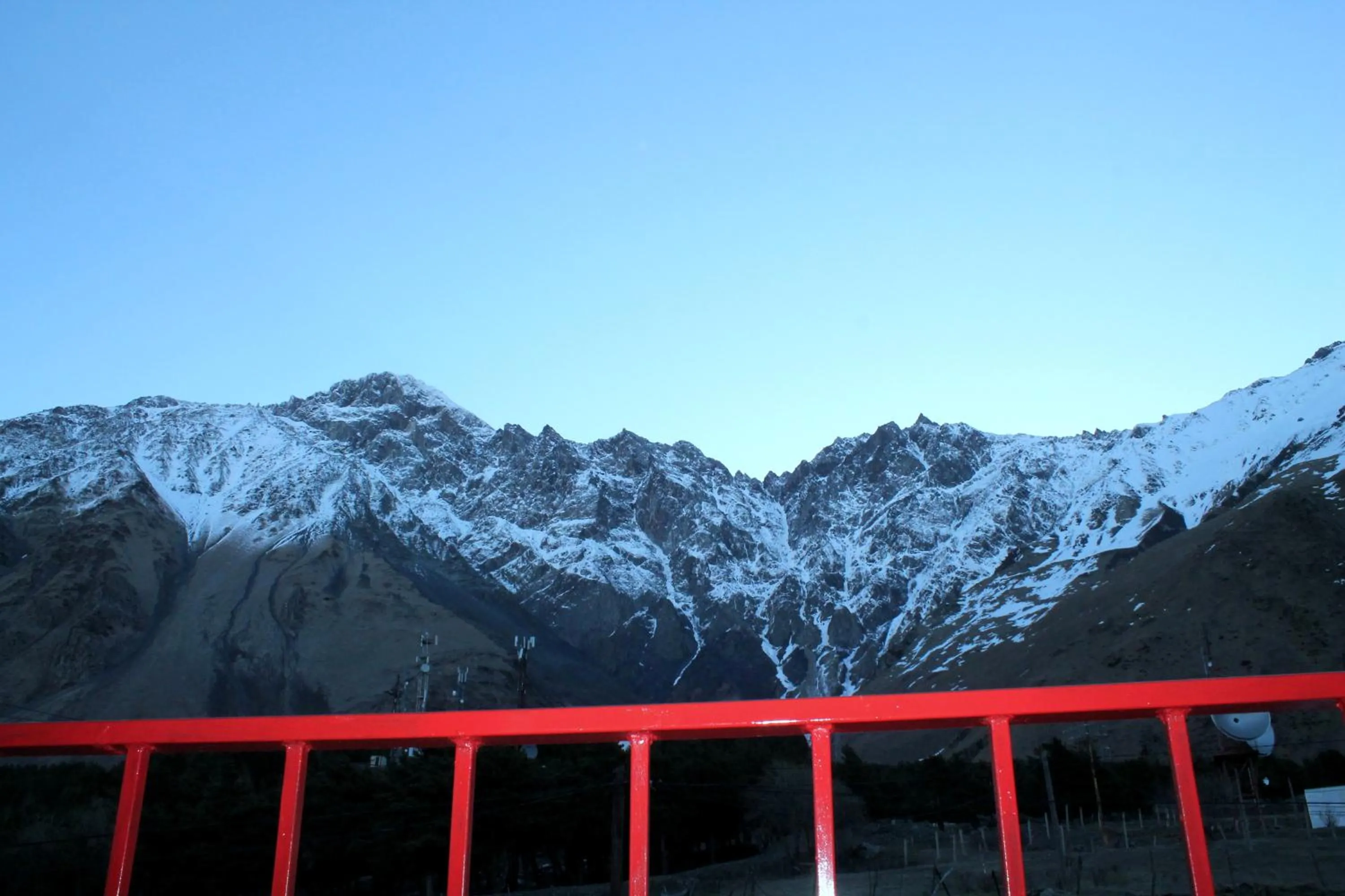 Garden view in Hotel NOA Kazbegi