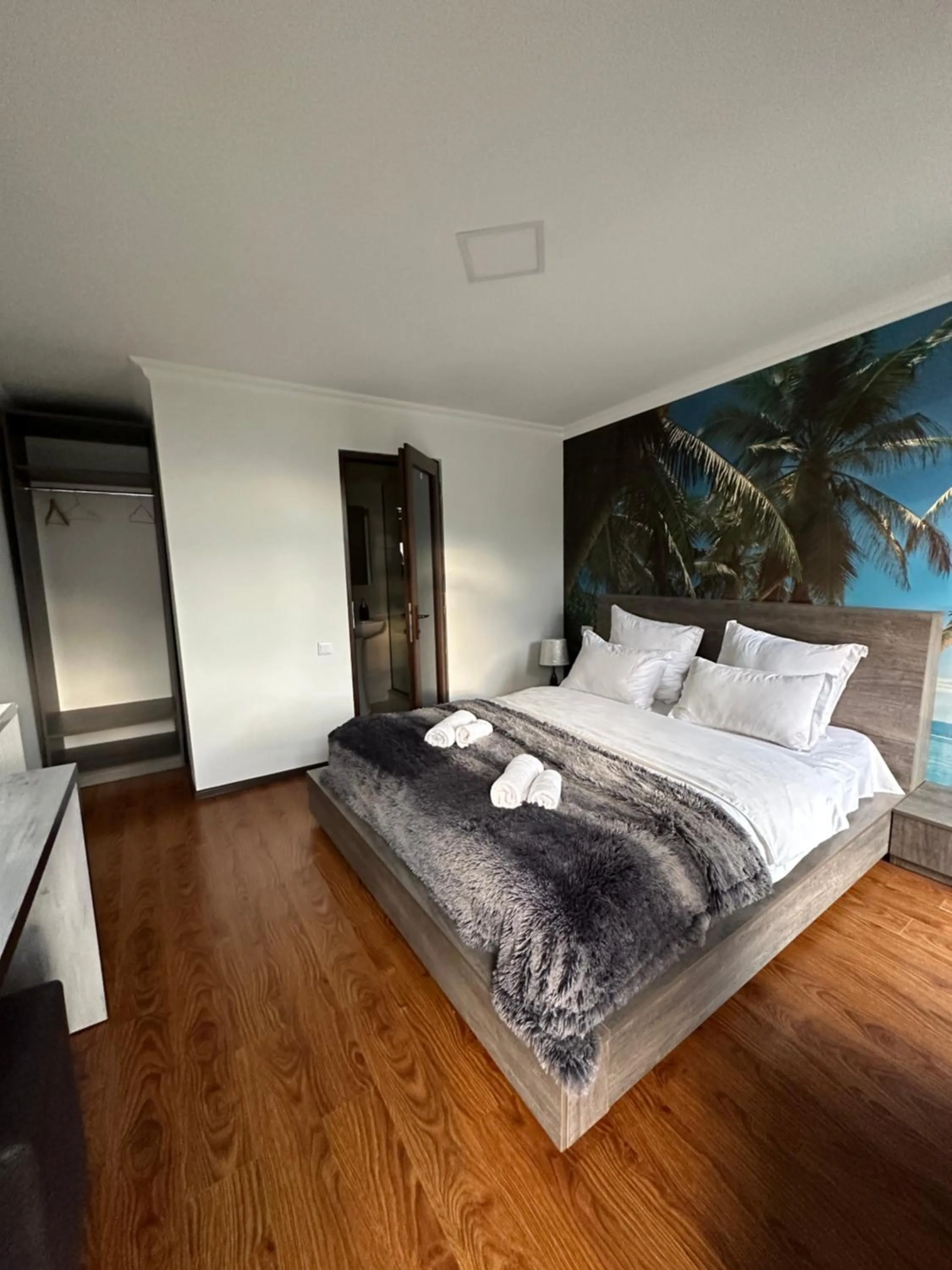 Bed in Hotel NOA Kazbegi