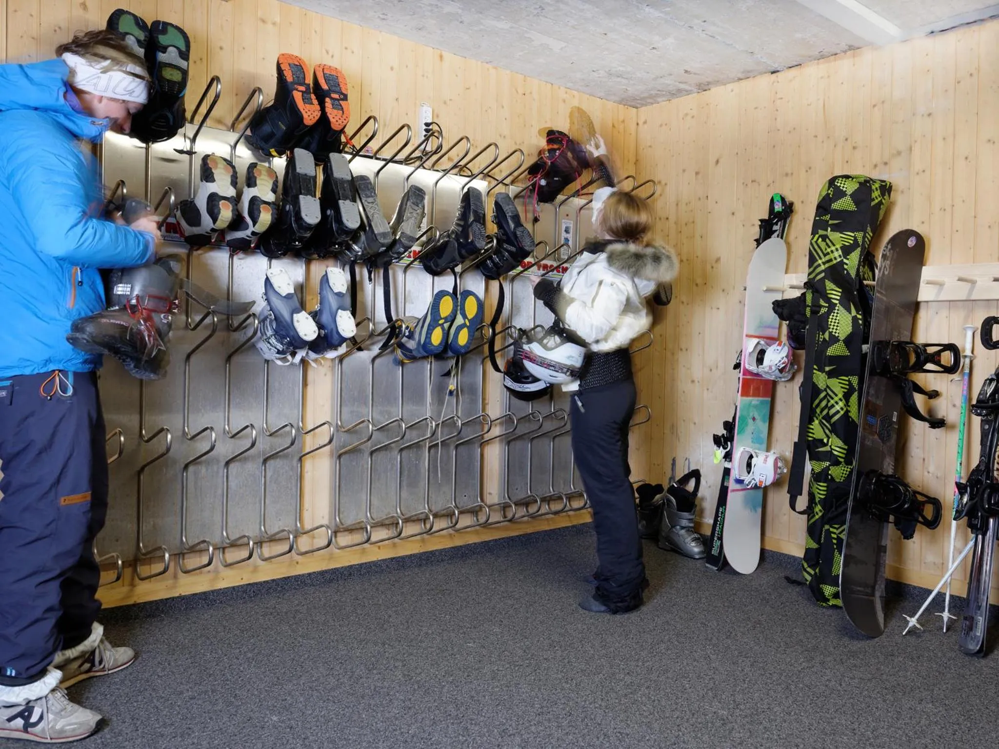 People in Hotel Plateau Rosa