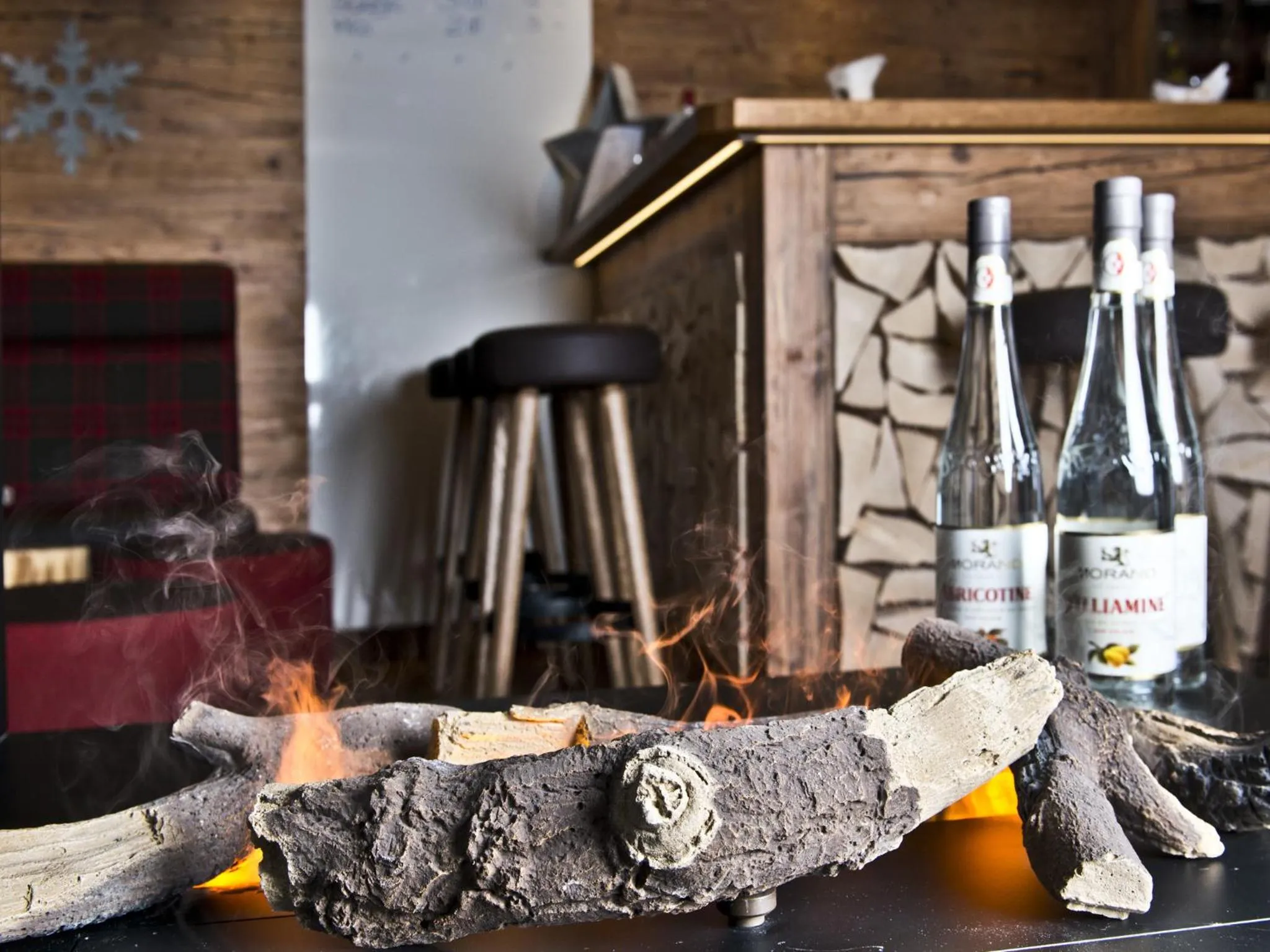 Decorative detail in Hotel Plateau Rosa