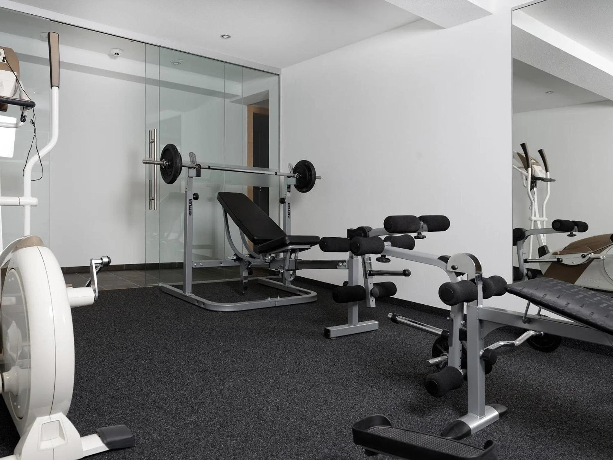 Fitness centre/facilities in Hotel Plateau Rosa