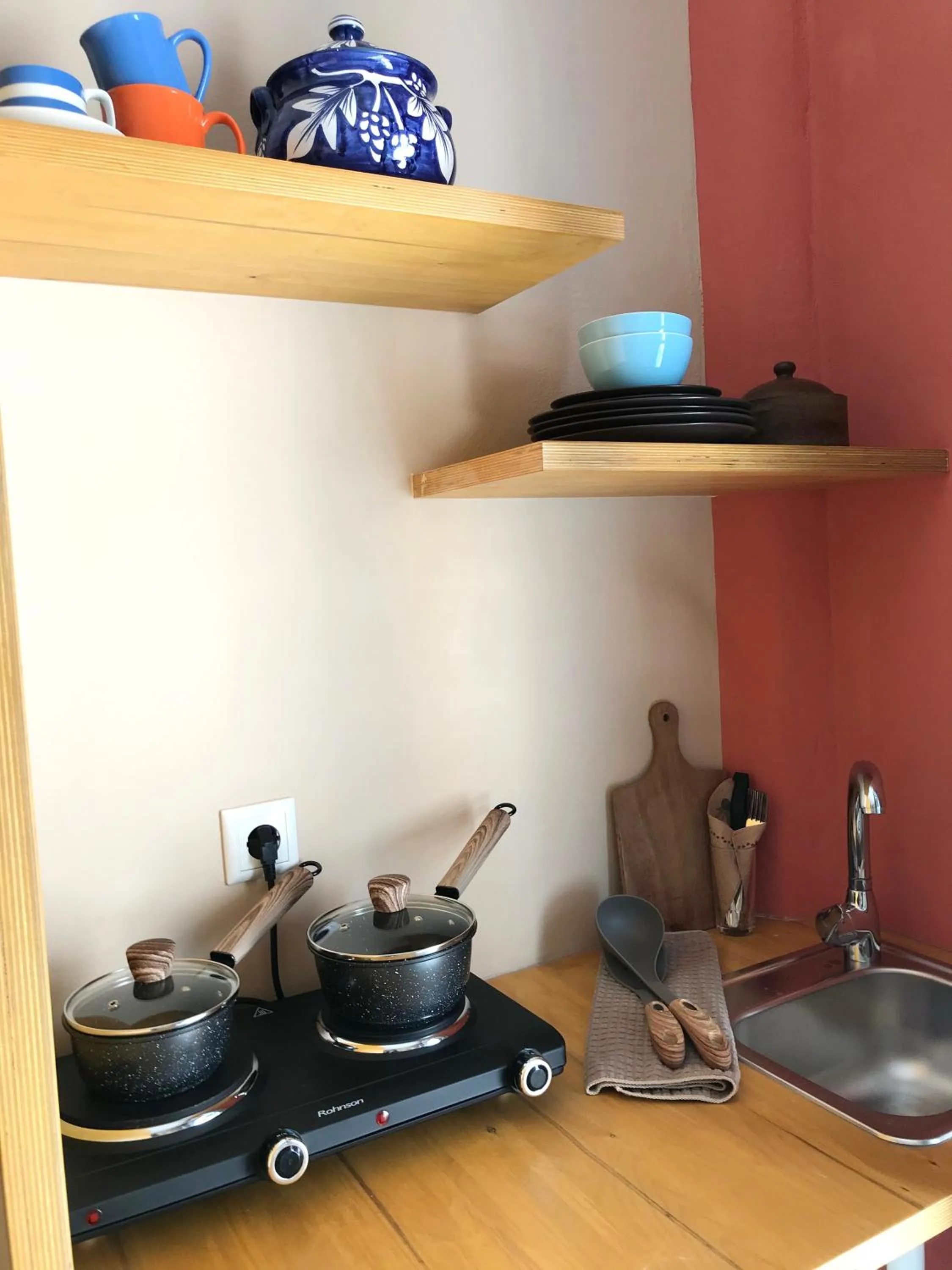 Kitchen or kitchenette in Giannakis Filoxenia