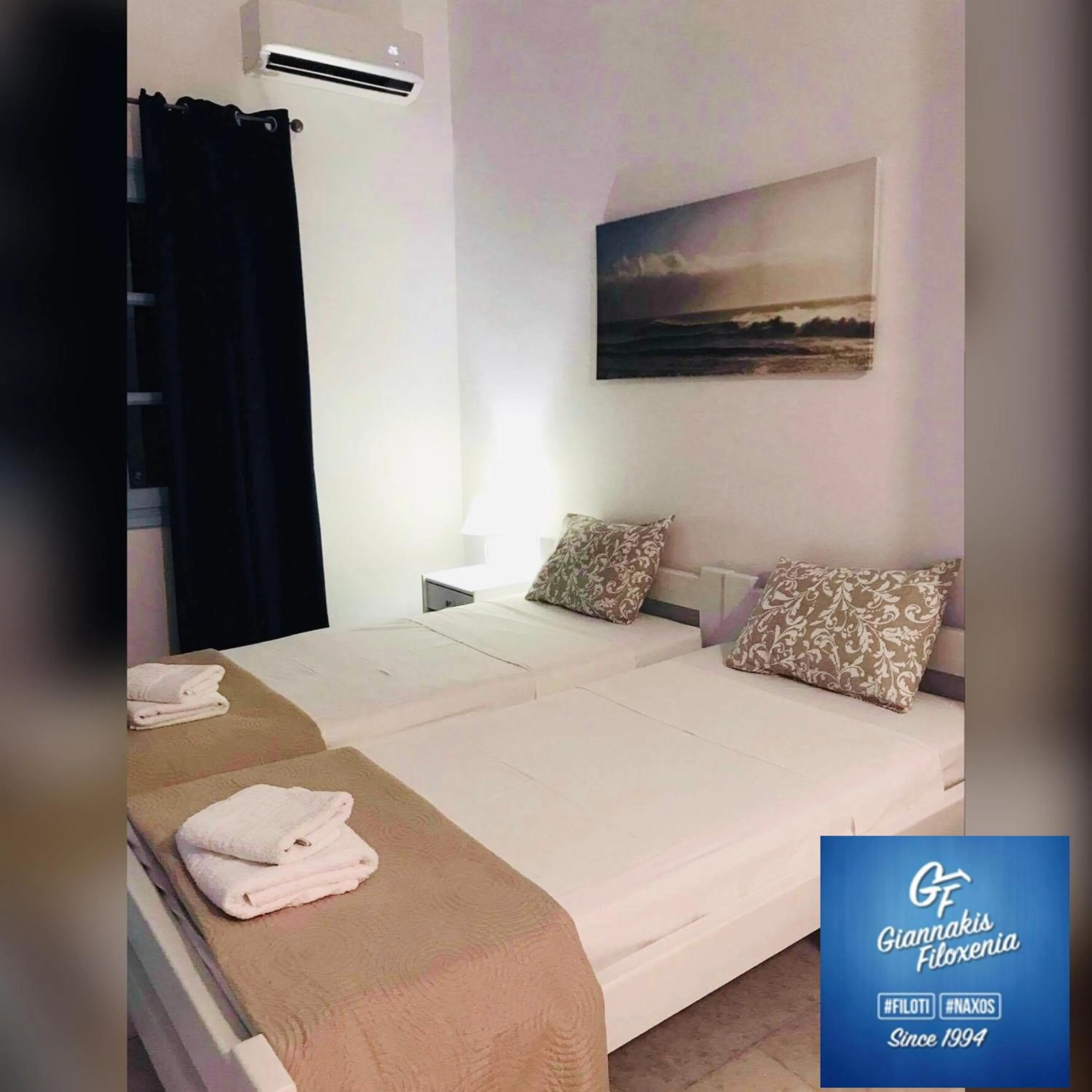 Bedroom, Bed in Giannakis Filoxenia