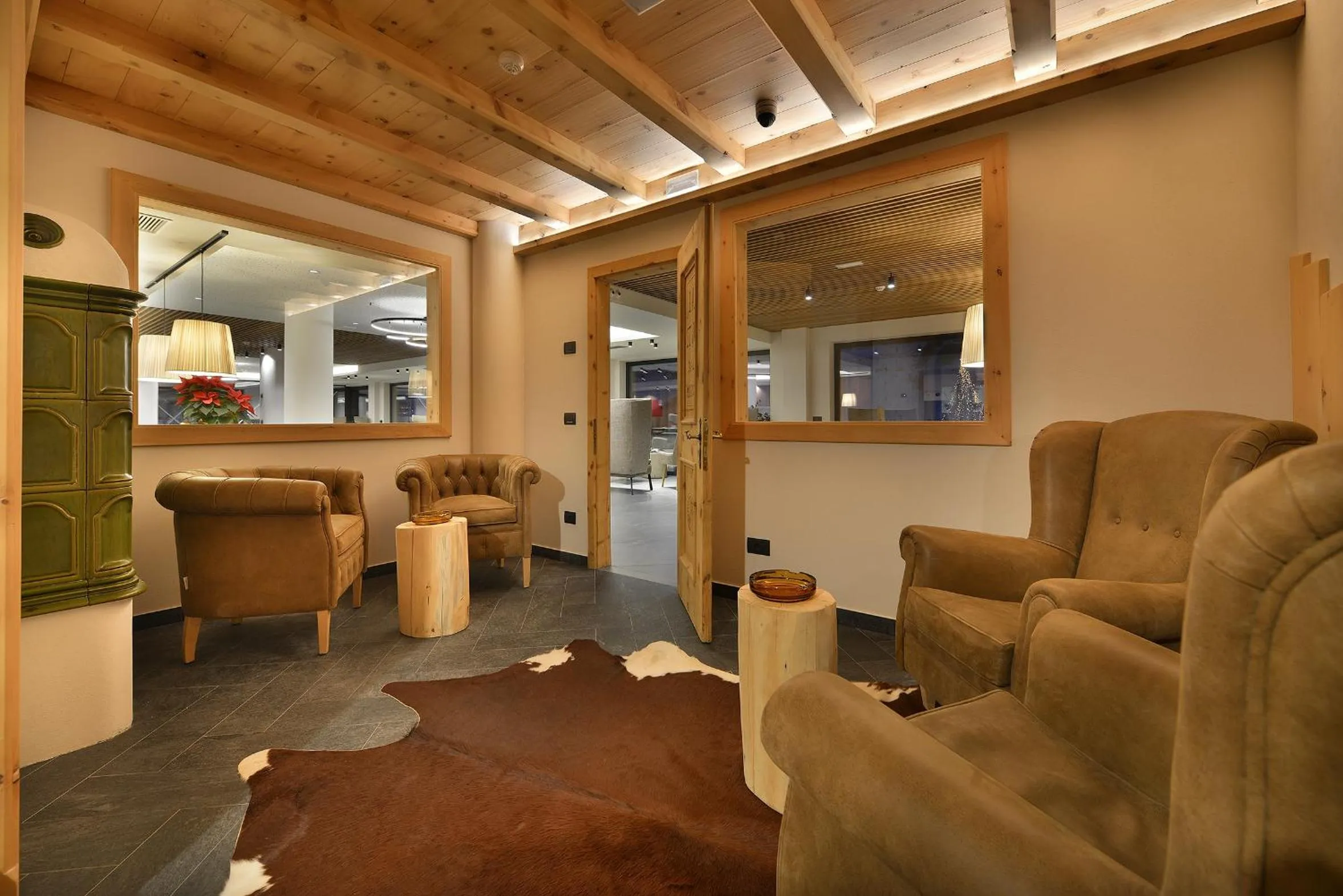 Living room in Hotel Bucaneve