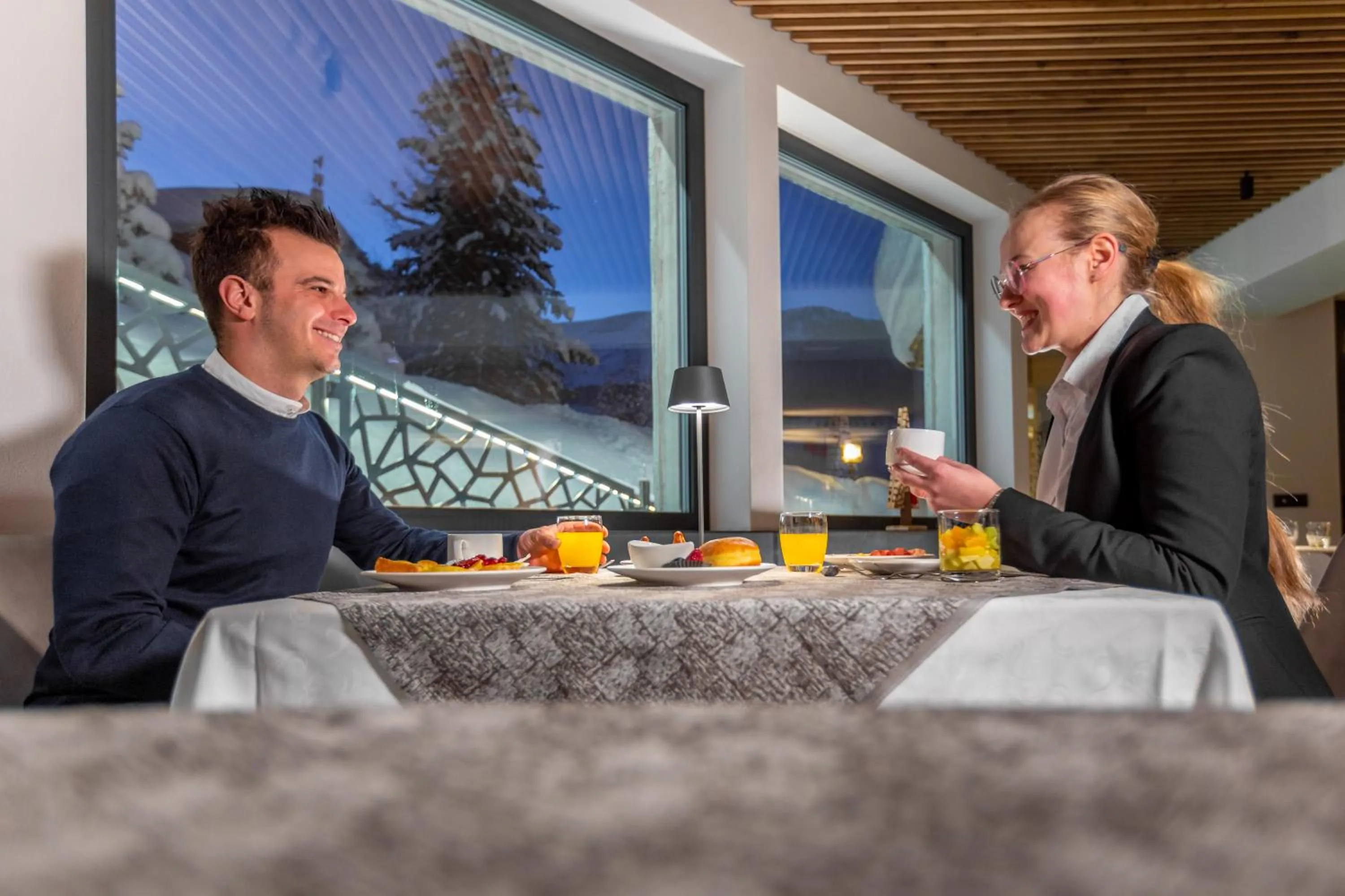 Food and drinks in Hotel Bucaneve