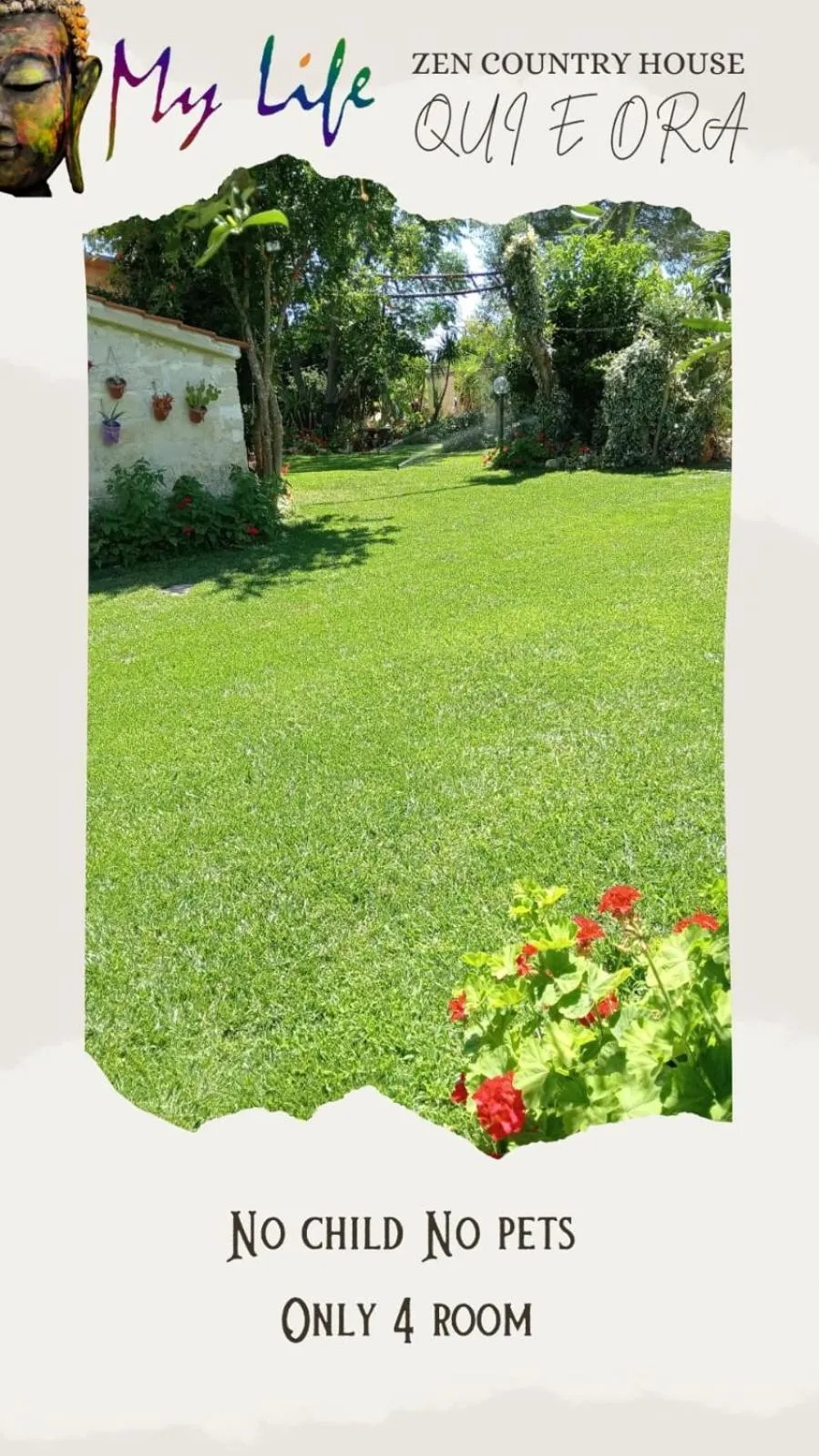 Garden in MyLife B&B Country House