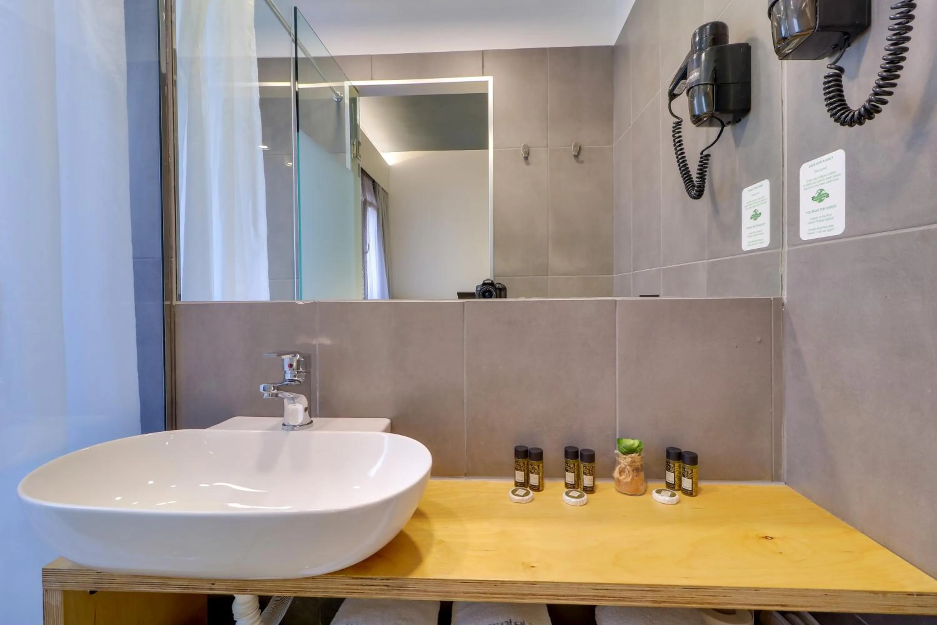 Bathroom in athensotel