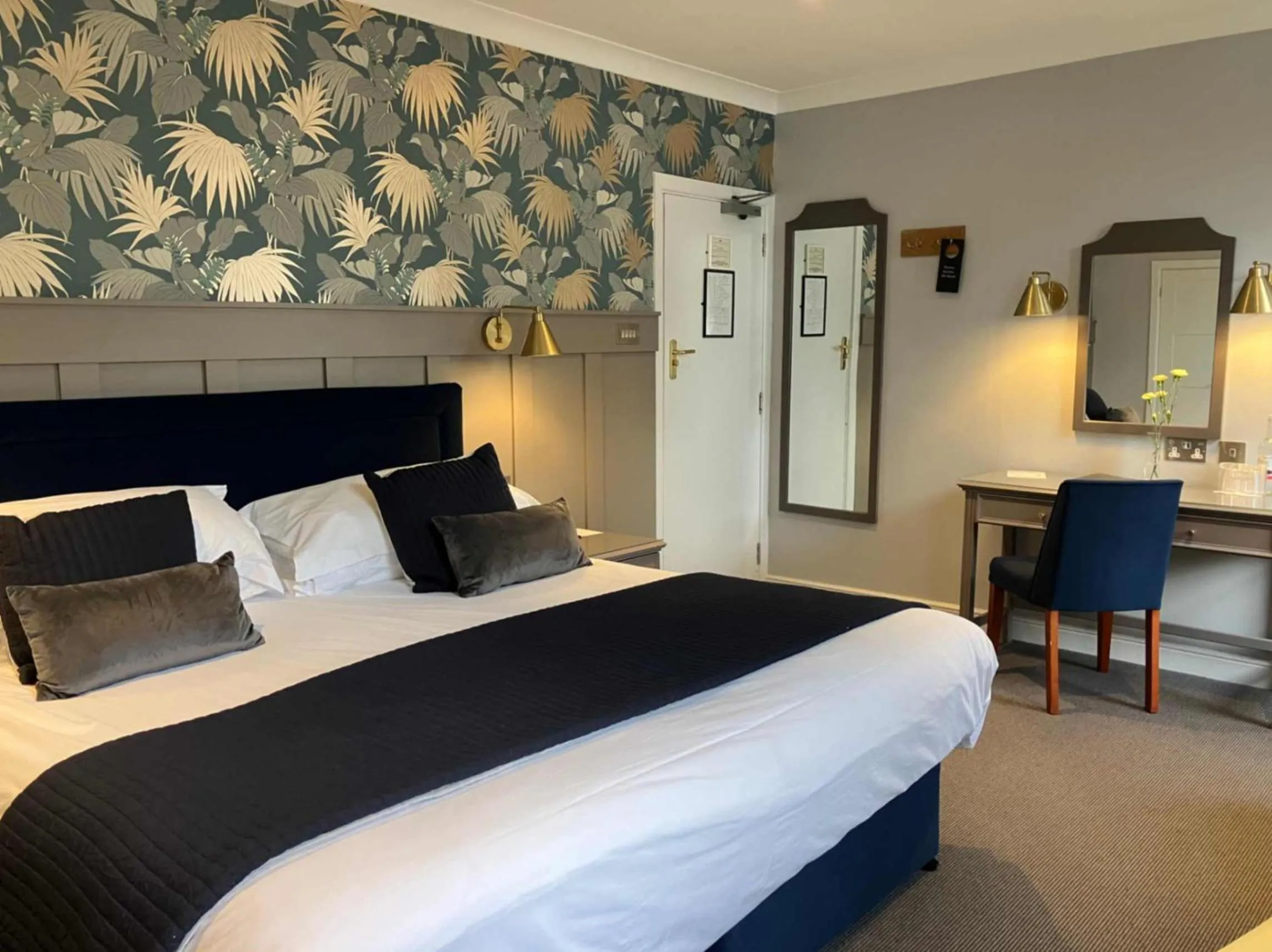 Bedroom, Bed in Budock Vean Hotel and Spa