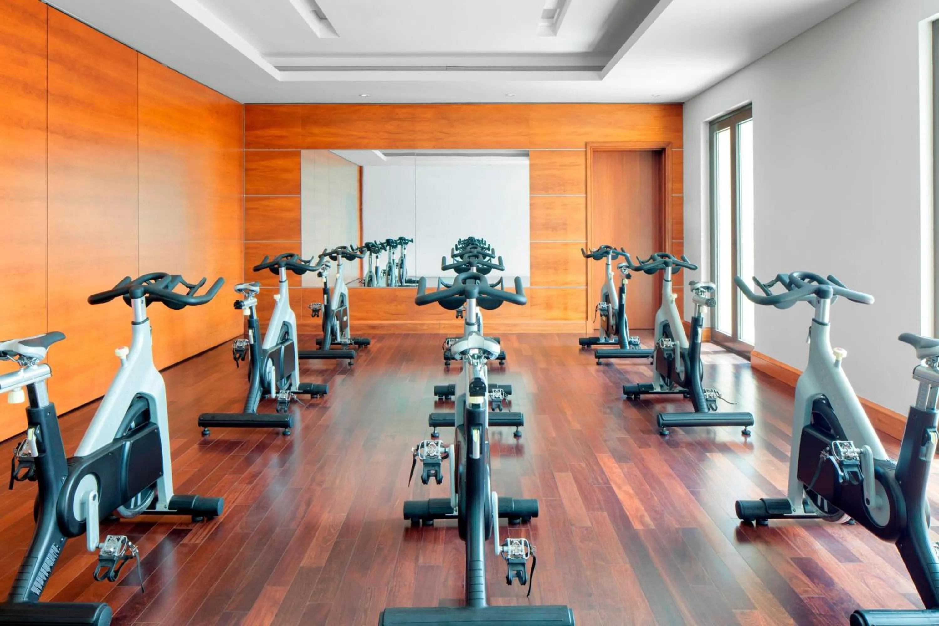 Fitness centre/facilities in The St. Regis Saadiyat Island Resort, Abu Dhabi