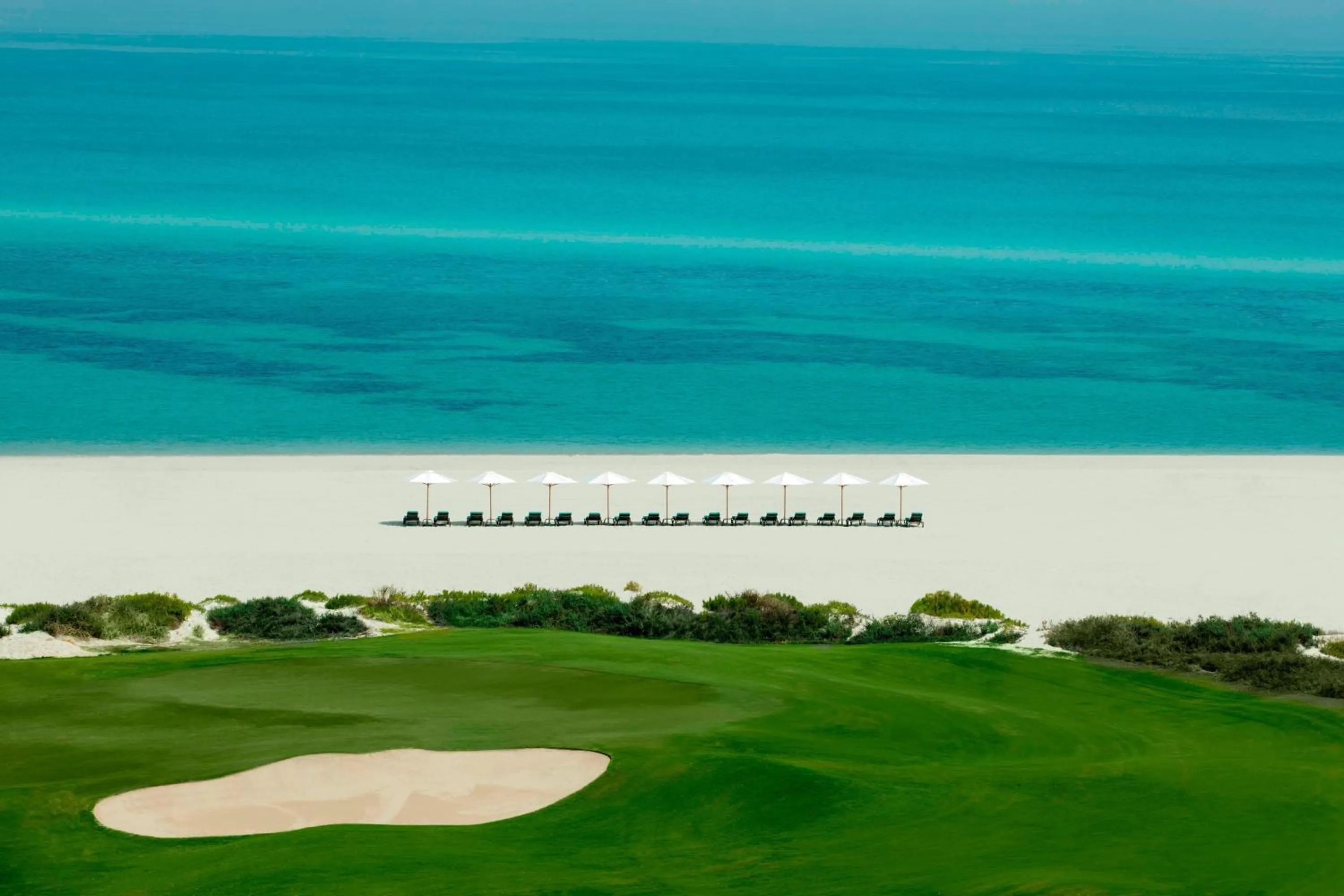 Beach in The St. Regis Saadiyat Island Resort, Abu Dhabi
