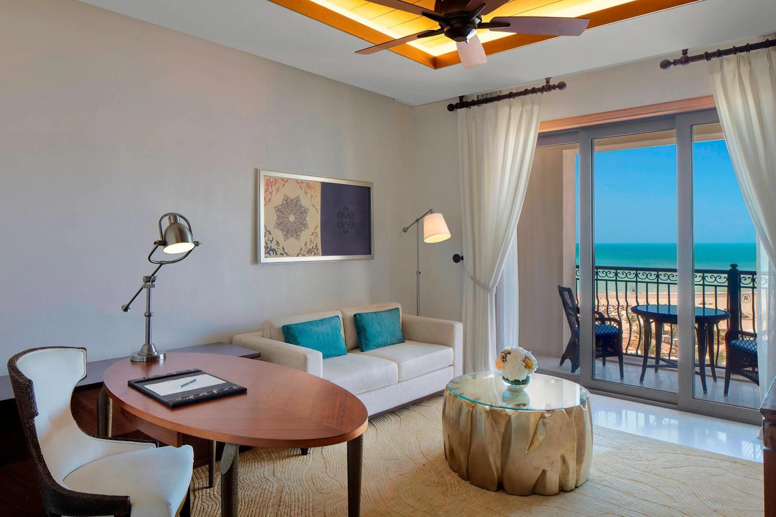 Living room in The St. Regis Saadiyat Island Resort, Abu Dhabi