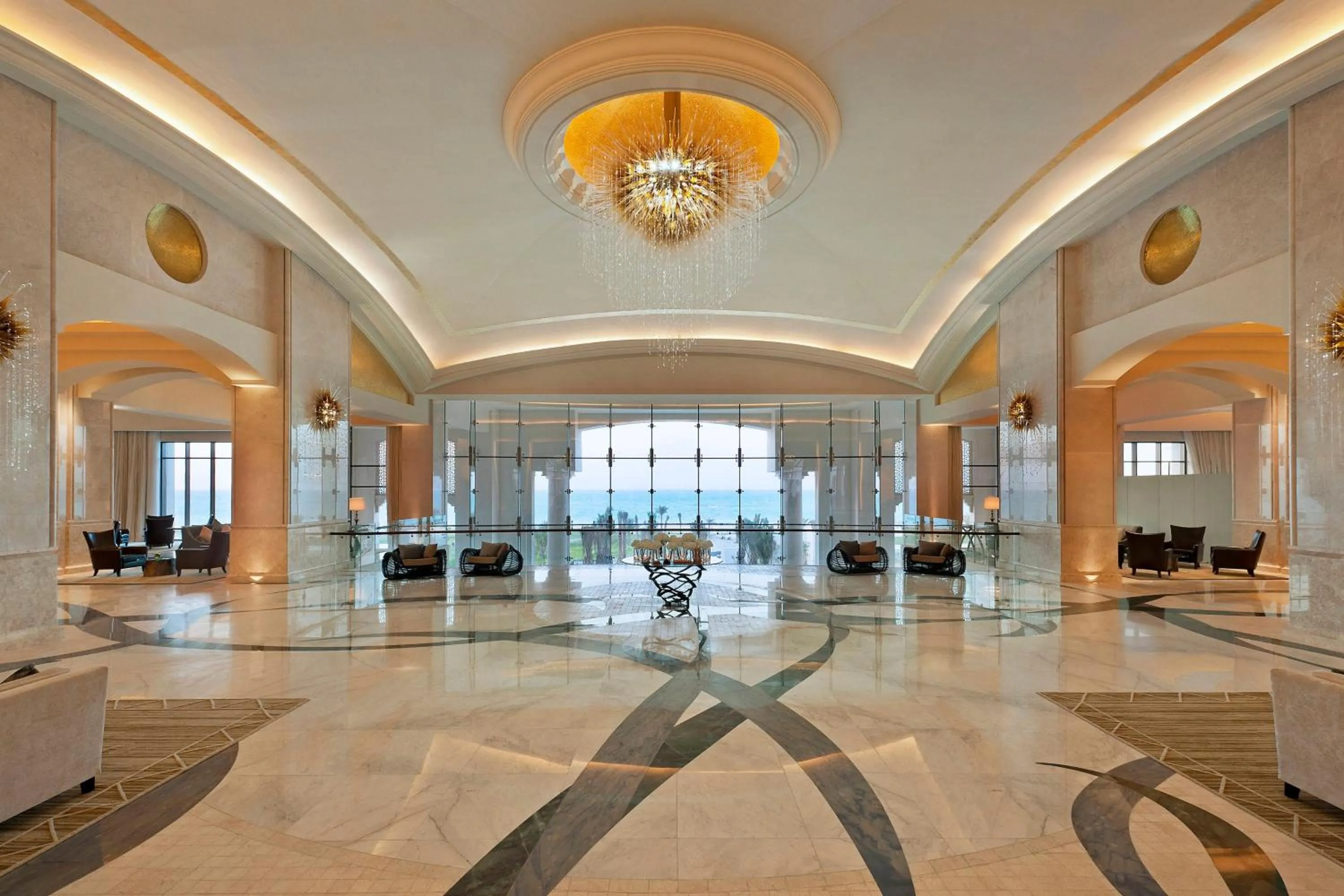 Lobby or reception in The St. Regis Saadiyat Island Resort, Abu Dhabi
