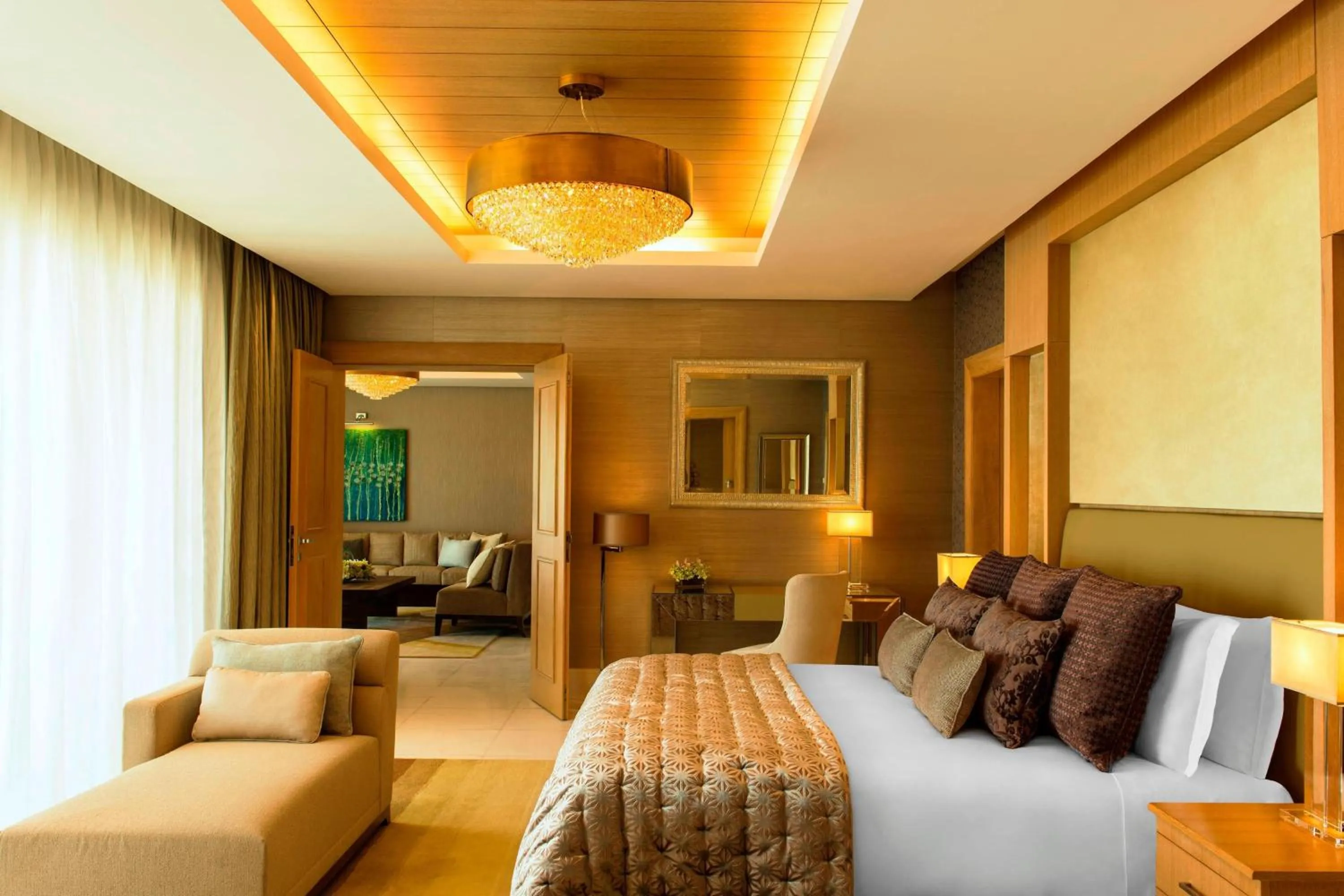 Bedroom, Bed in The St. Regis Saadiyat Island Resort, Abu Dhabi