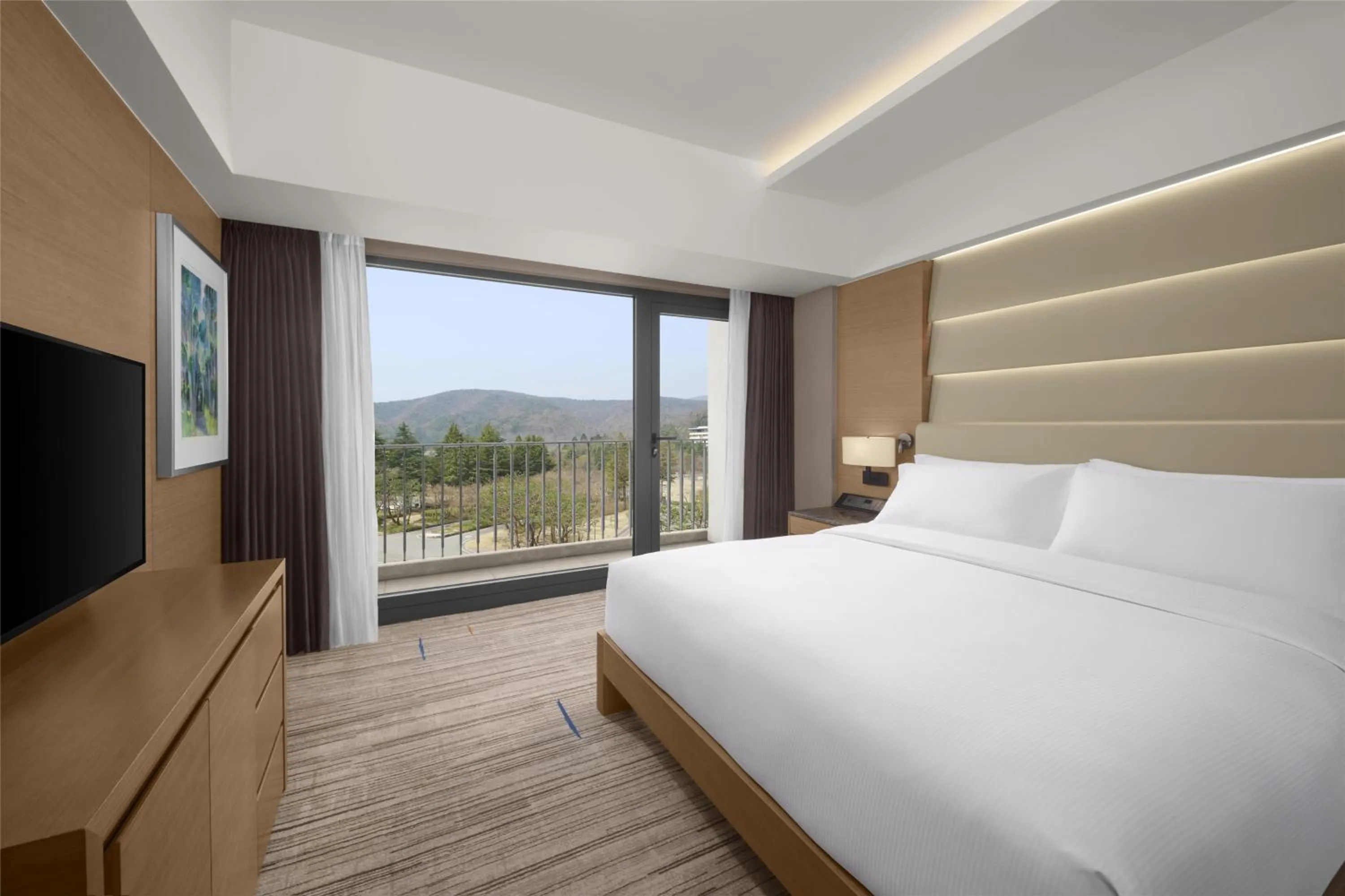 Bed in Hilton Gyeongju