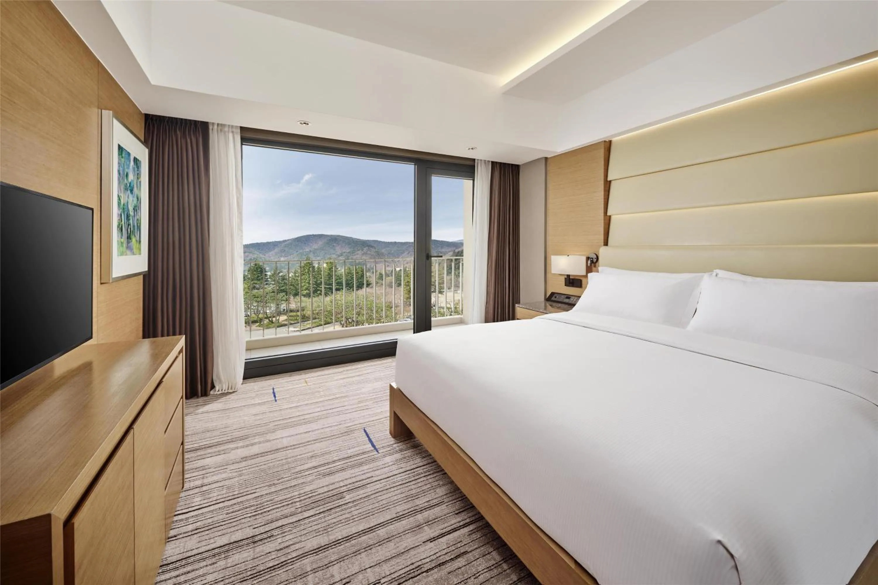 Bed in Hilton Gyeongju