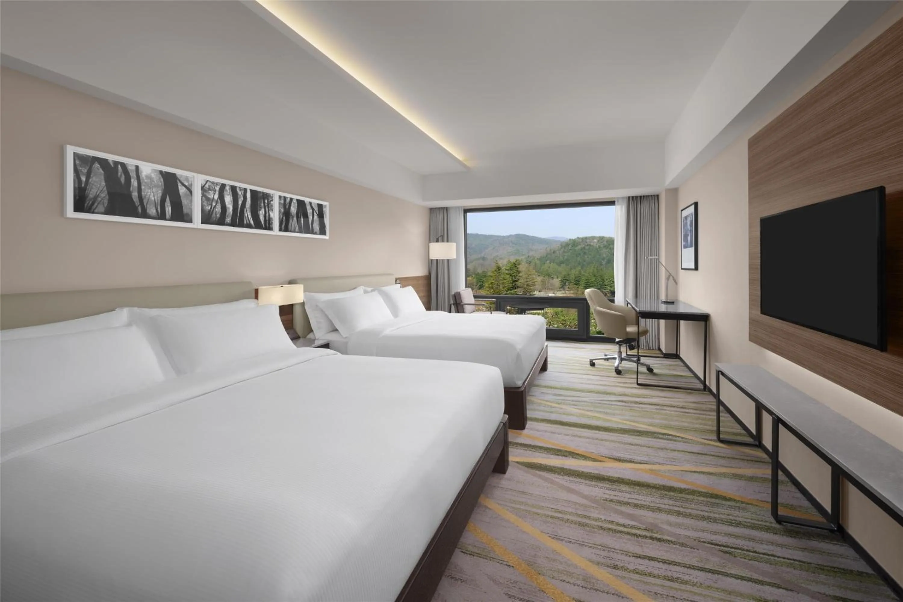 Bed in Hilton Gyeongju