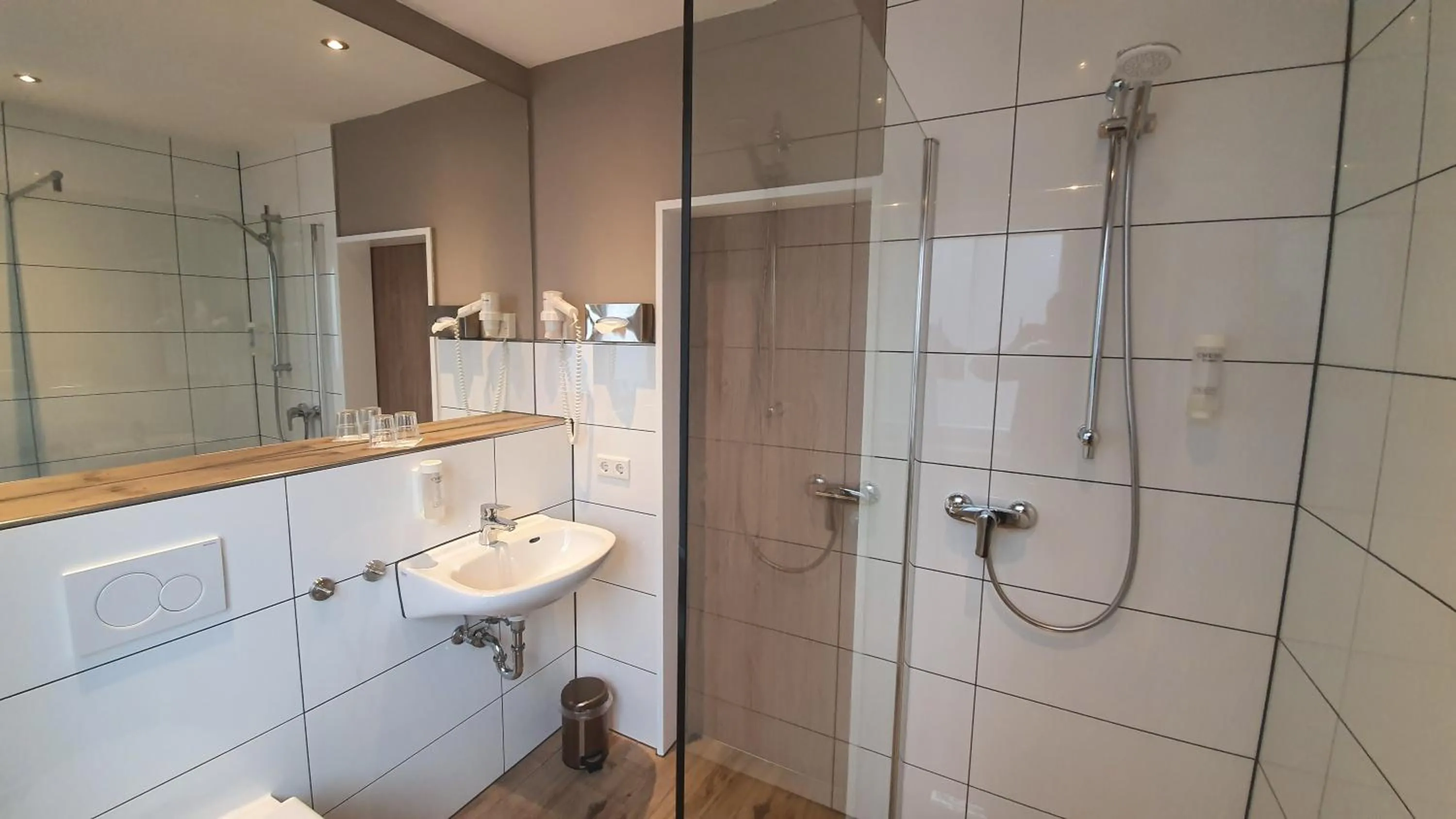 Bathroom in AKZENT Hotel Merfelder Hof