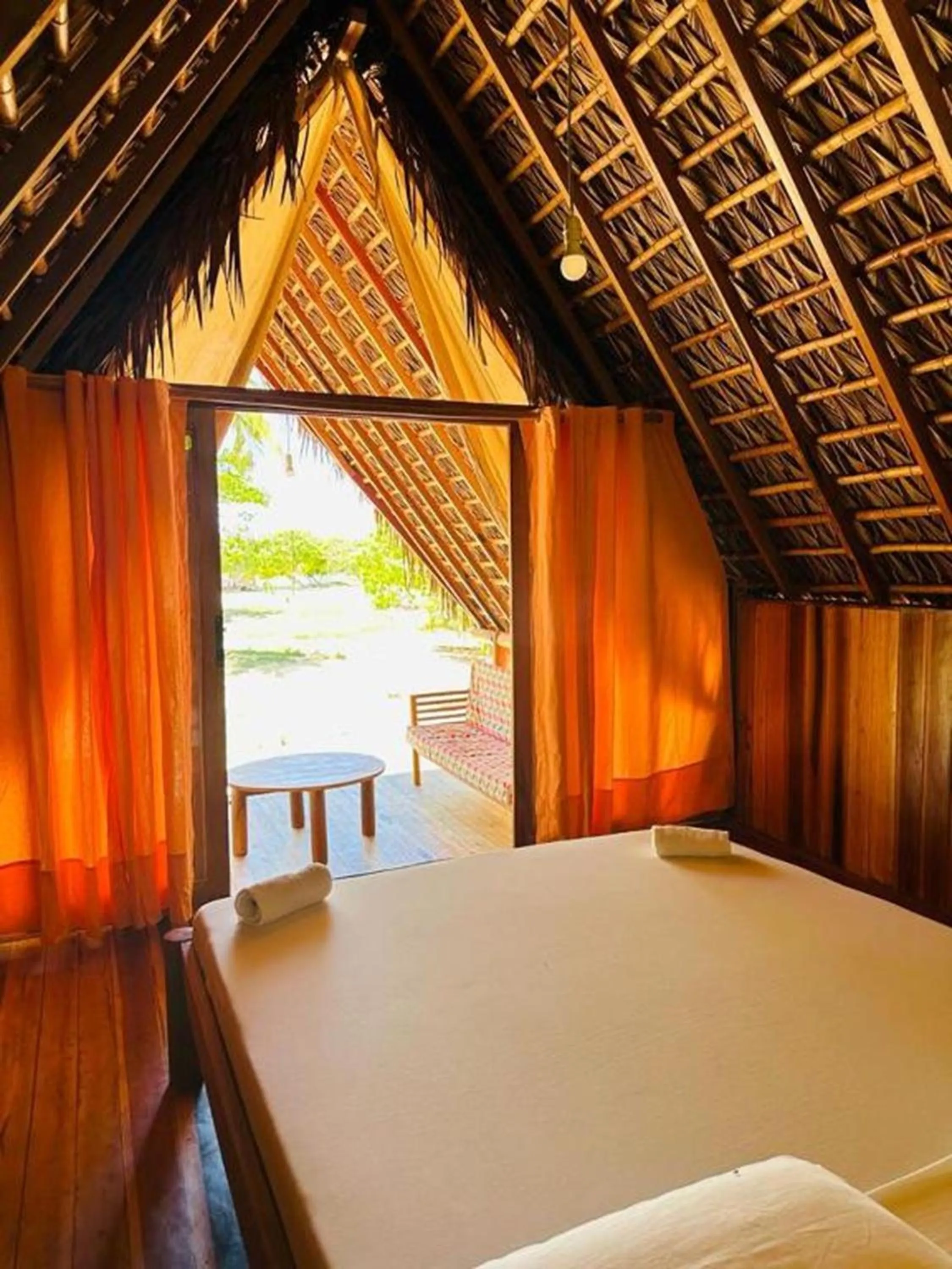 Bedroom, Bed in Emeraude Lodge