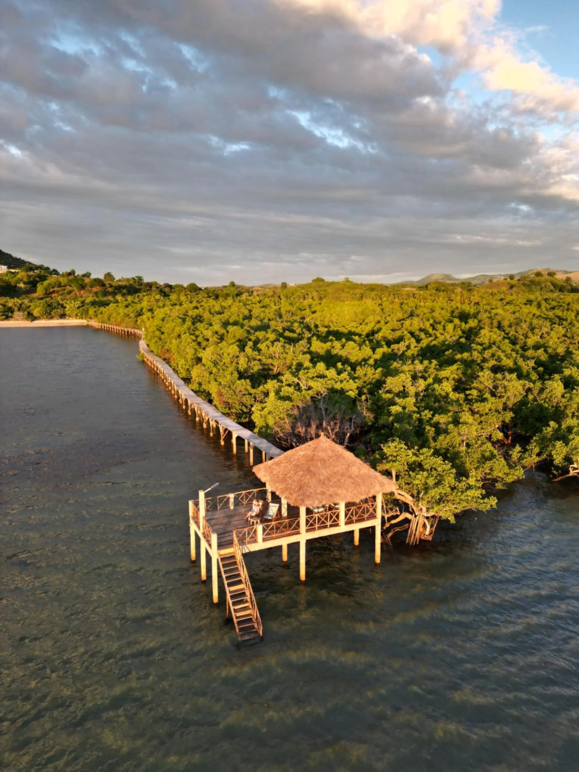 Sea view in Emeraude Lodge