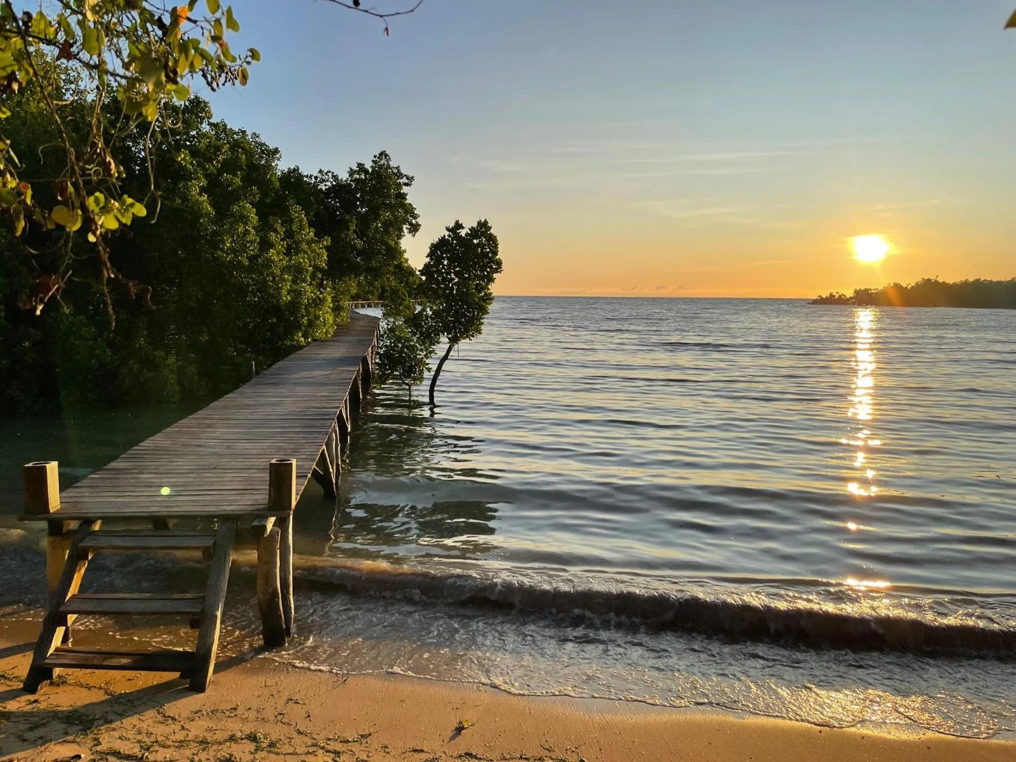 Natural landscape in Emeraude Lodge