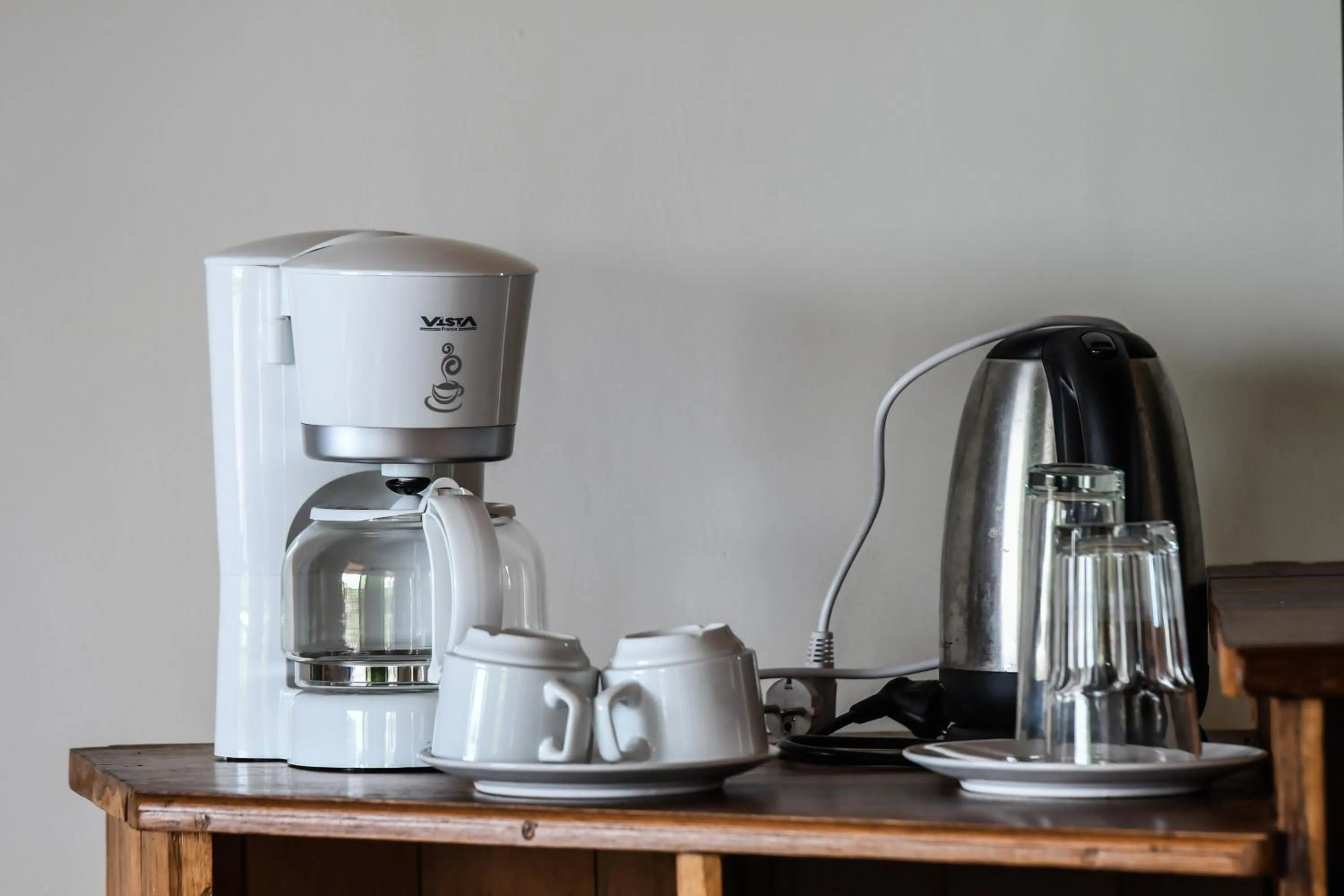 Coffee/tea facilities in Emeraude Lodge