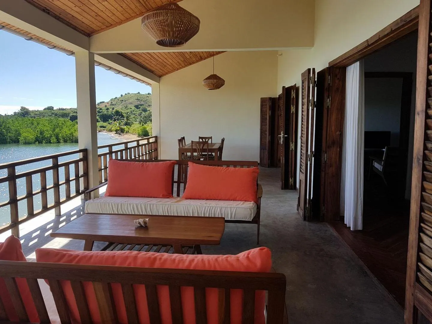 Balcony/Terrace in Emeraude Lodge