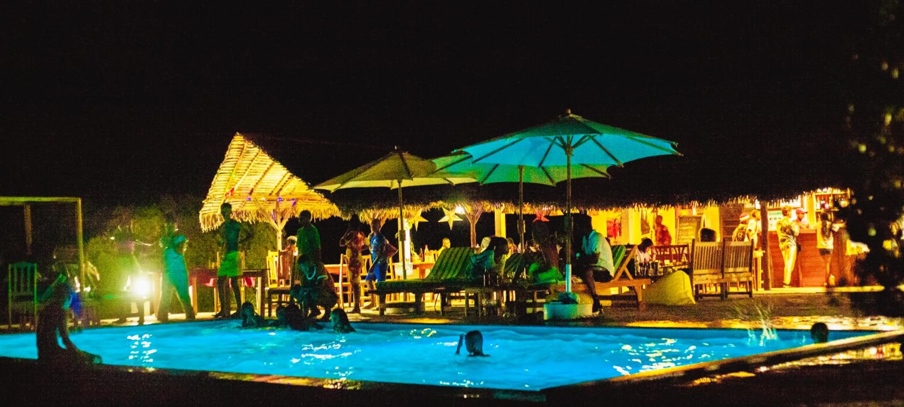 Swimming pool in Emeraude Lodge