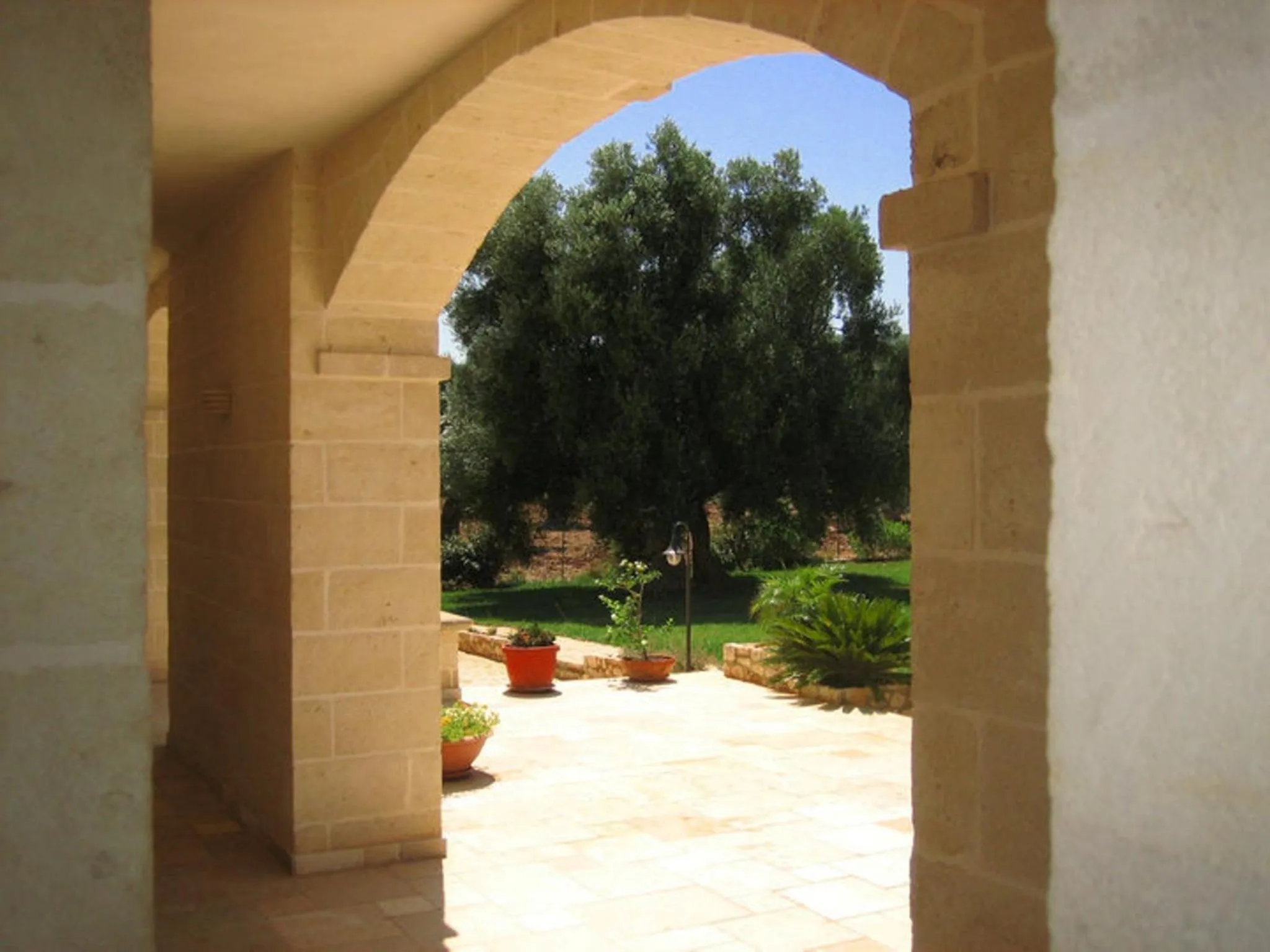 Decorative detail in La Vigna Vecchia