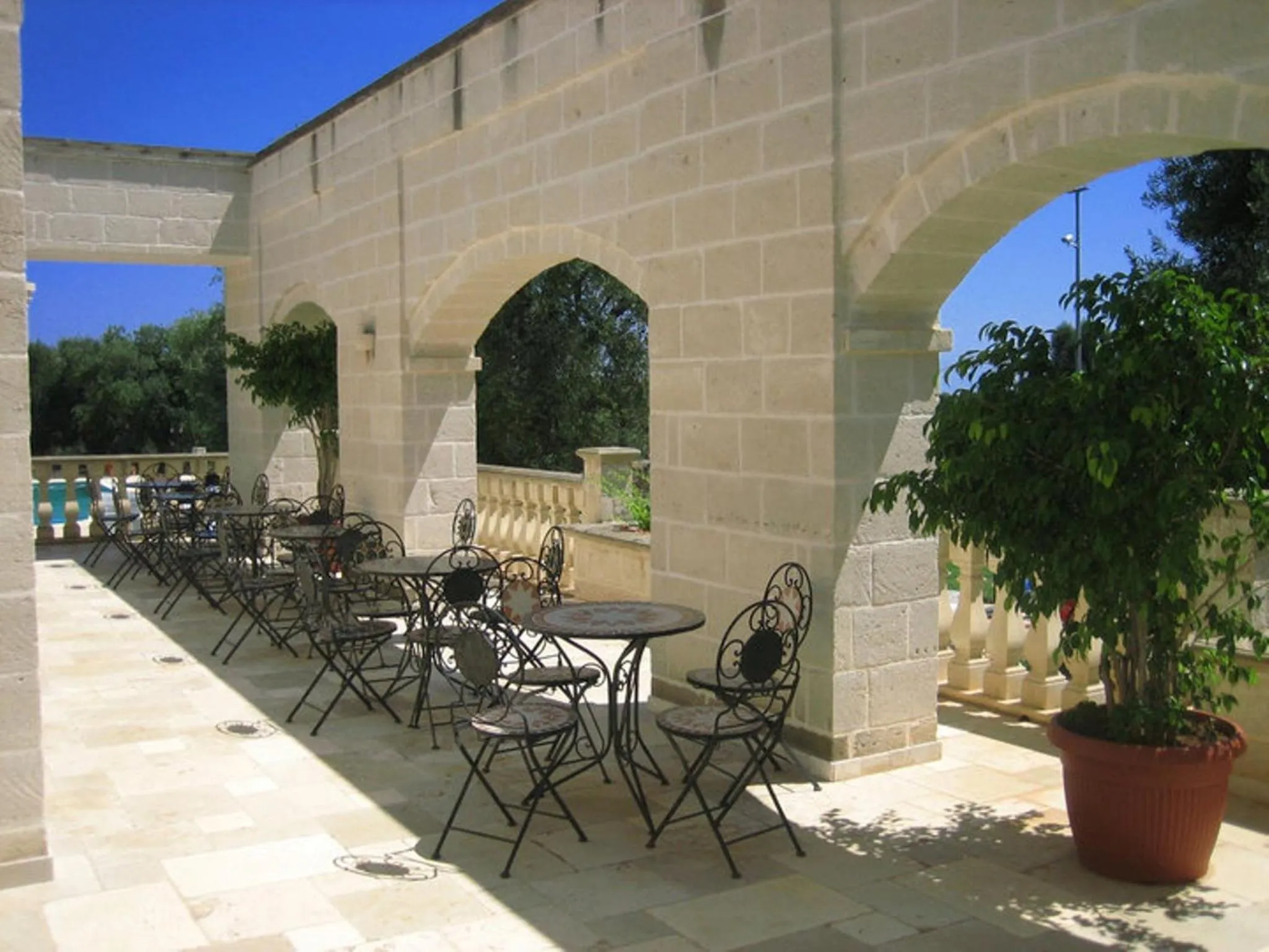 Facade/entrance in La Vigna Vecchia