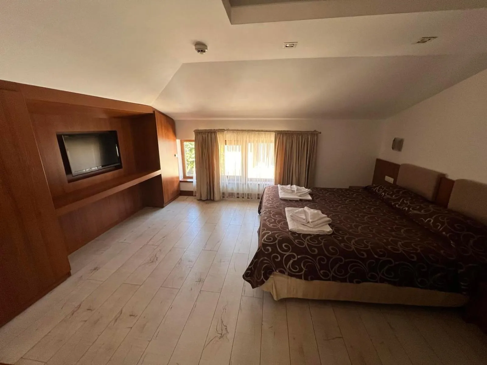 Bed in Family Hotel Casa del Mare