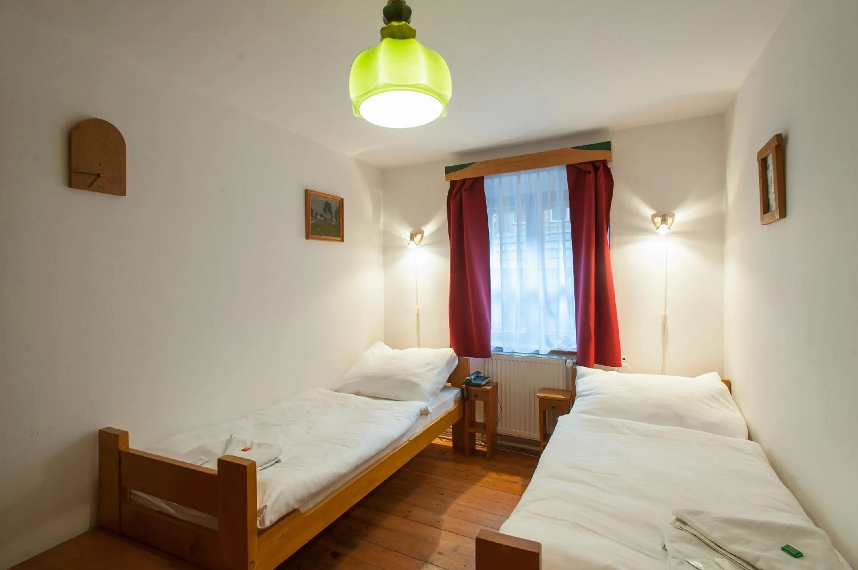 Bed in Hotel U Malého Vitka