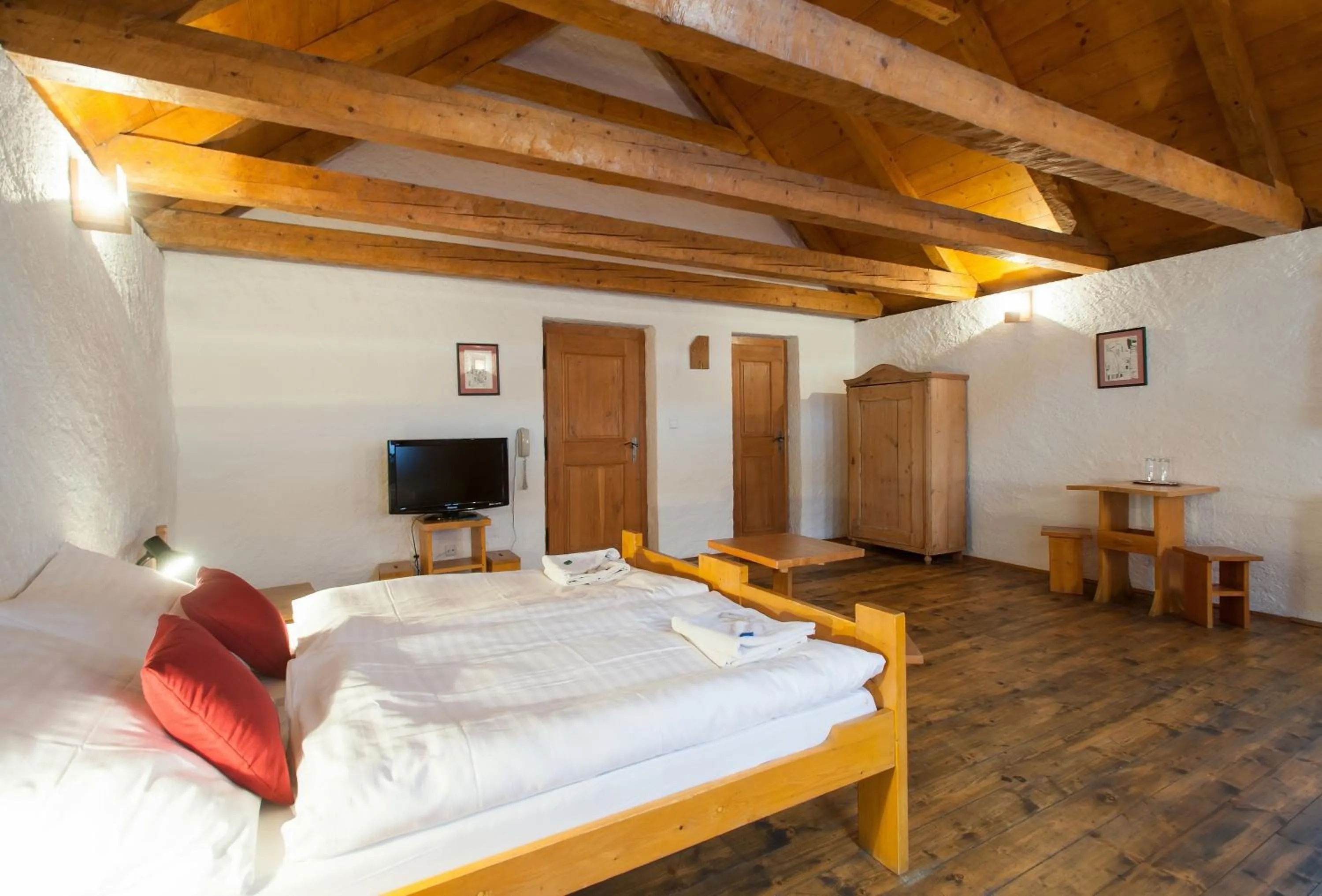 Bed in Hotel U Malého Vitka