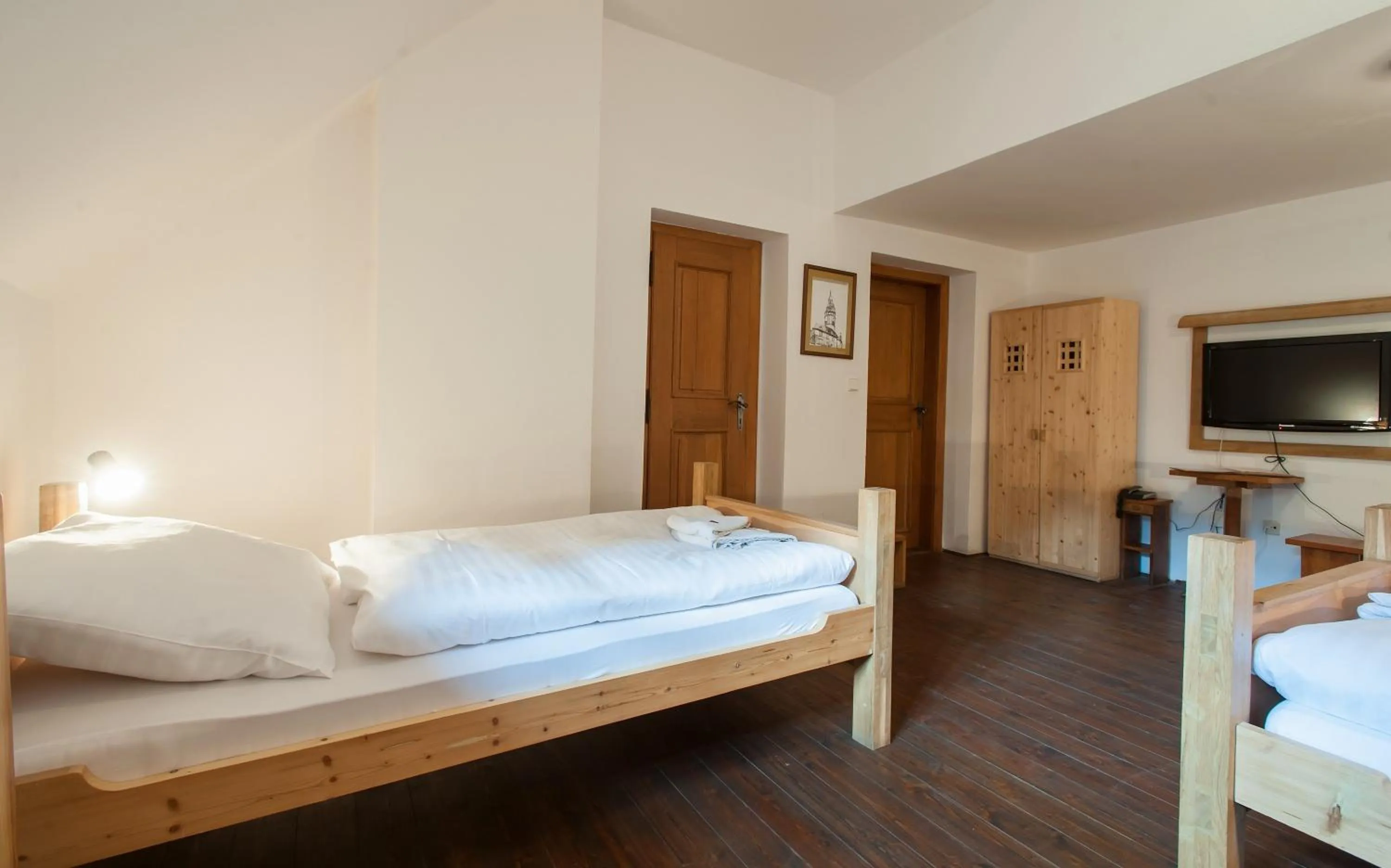 Bed in Hotel U Malého Vitka