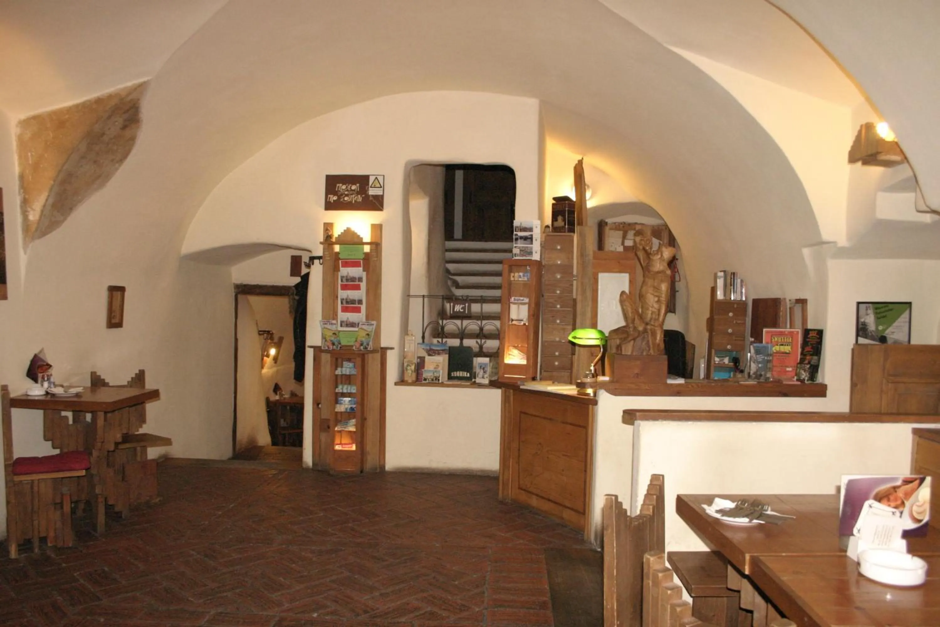 Lobby or reception in Hotel U Malého Vitka