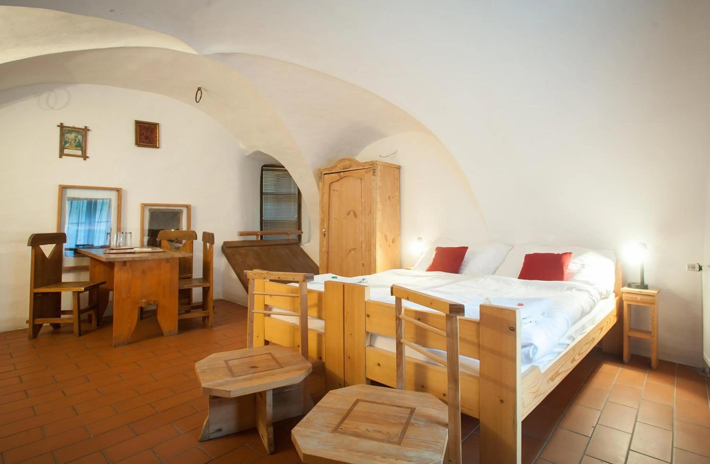 Bed in Hotel U Malého Vitka