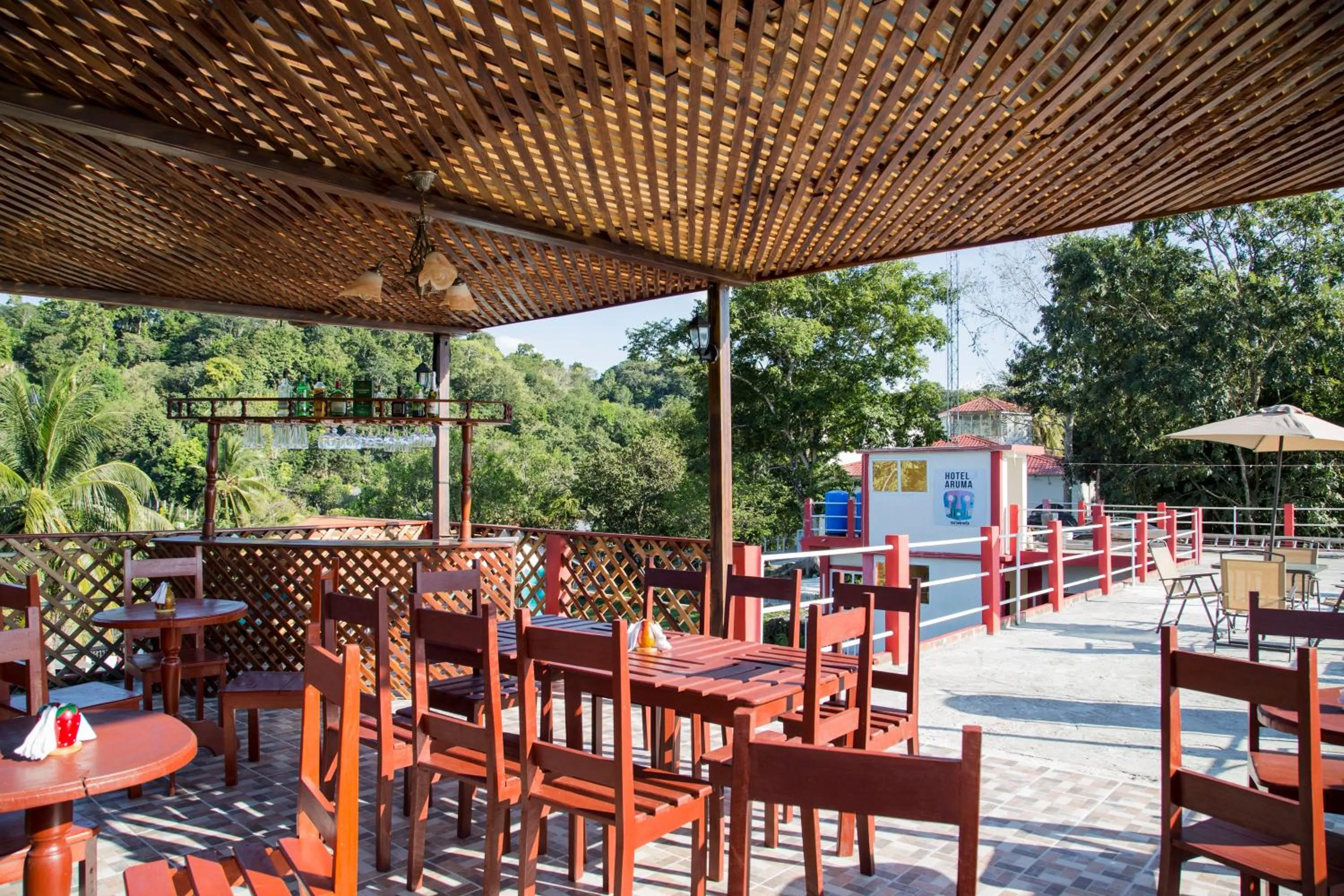 Property building in Hotel Aruma