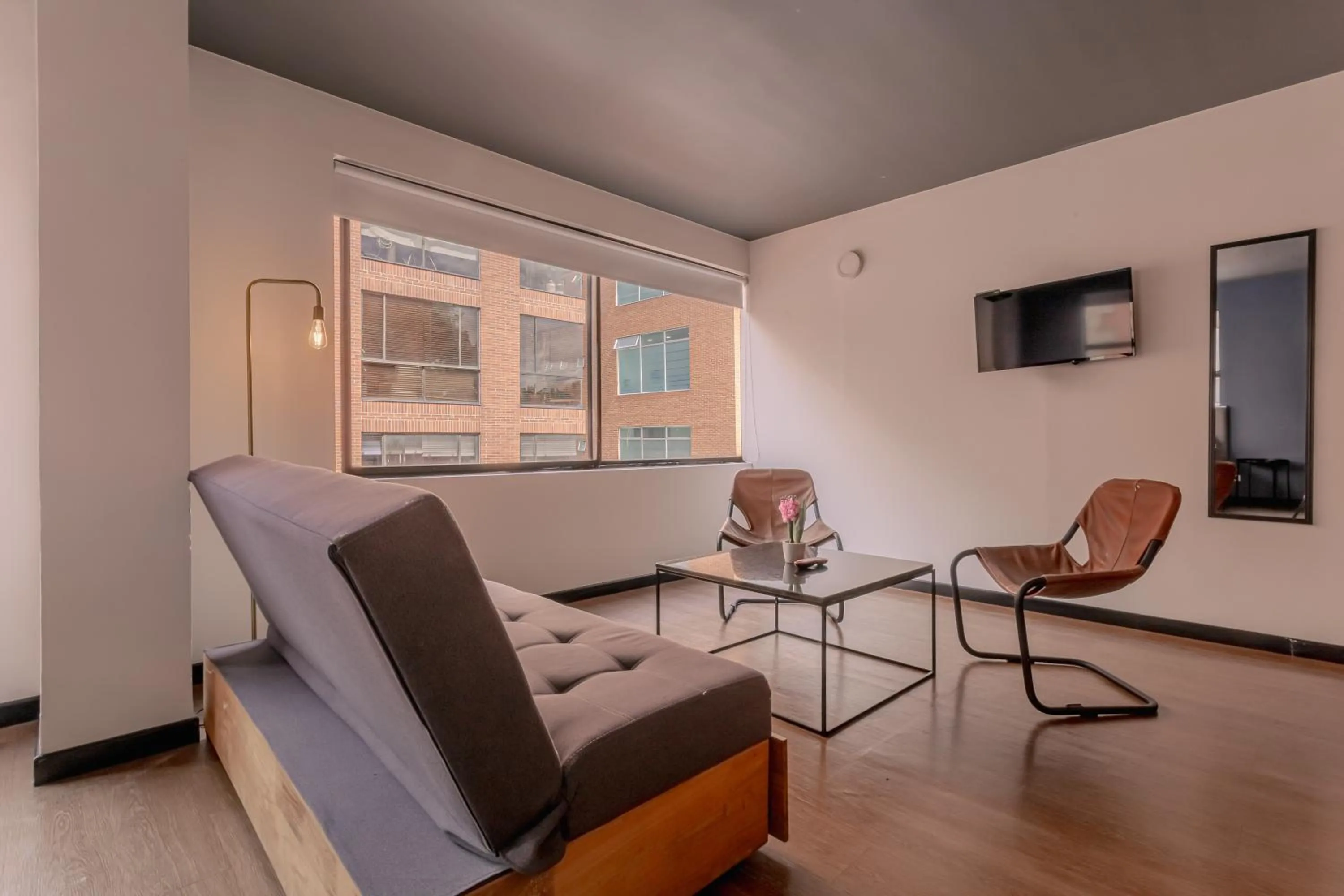 Communal lounge/ TV room in Soy Local Parque La 93