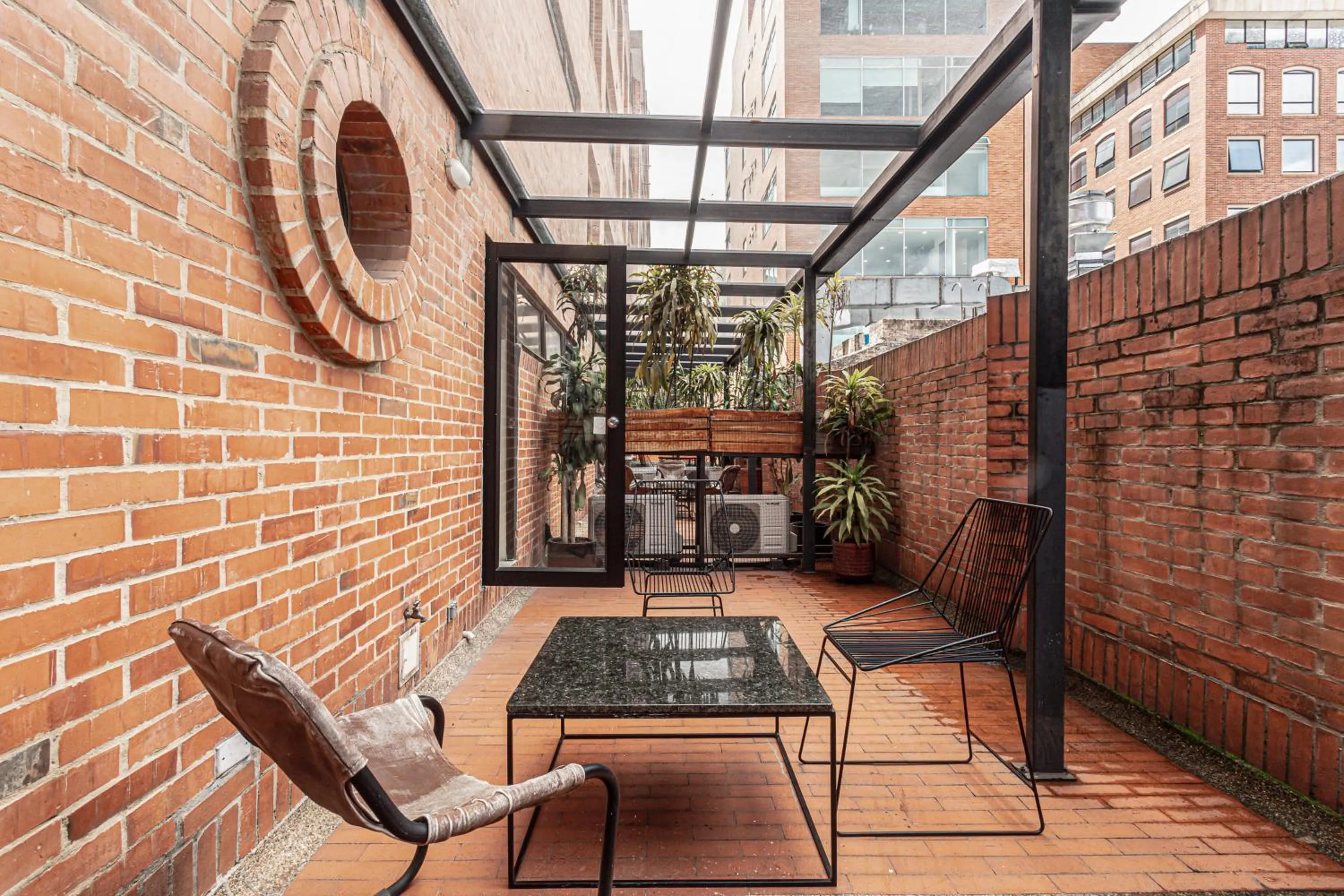 Balcony/Terrace in Soy Local Parque La 93