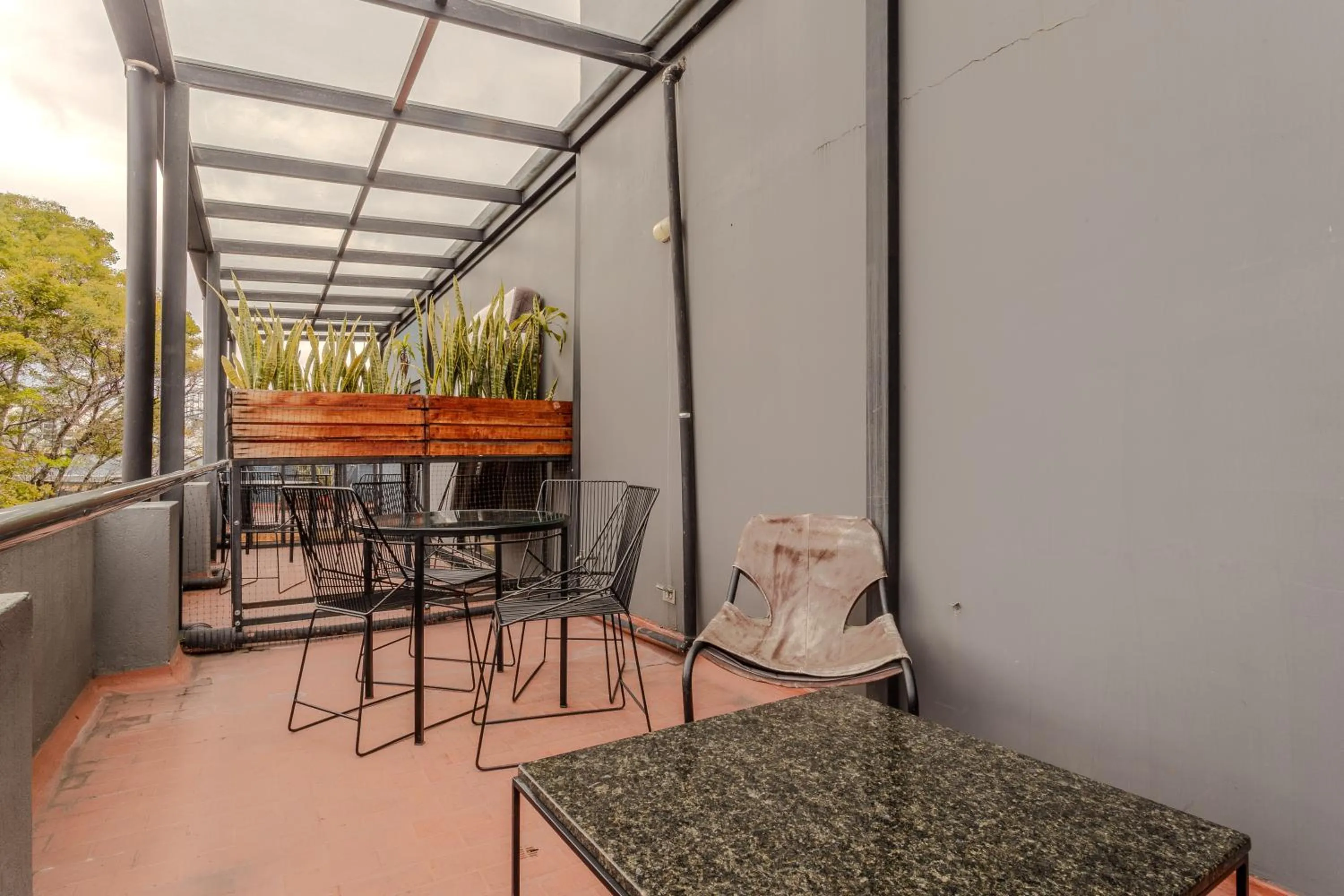 Balcony/Terrace in Soy Local Parque La 93