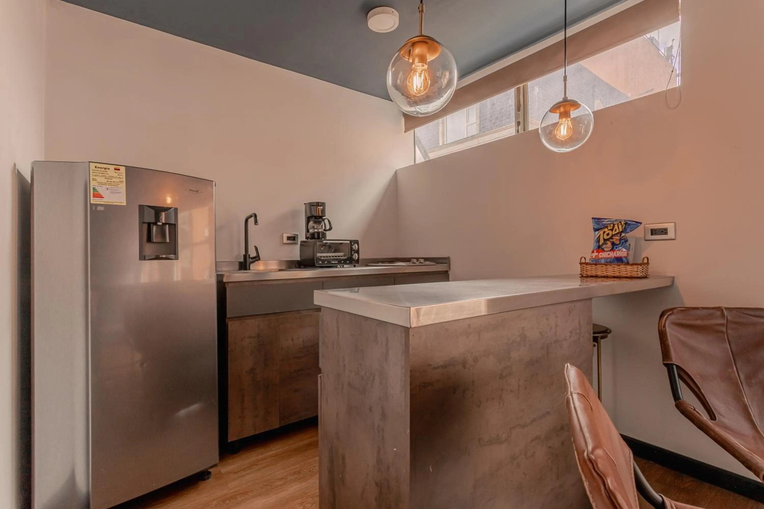 Kitchen or kitchenette in Soy Local Parque La 93