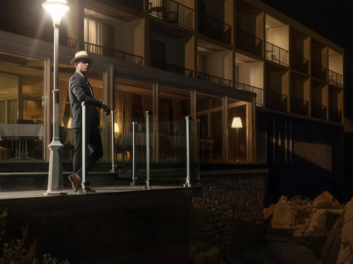 Patio in Hotel La Pietra Restaurant & Spa